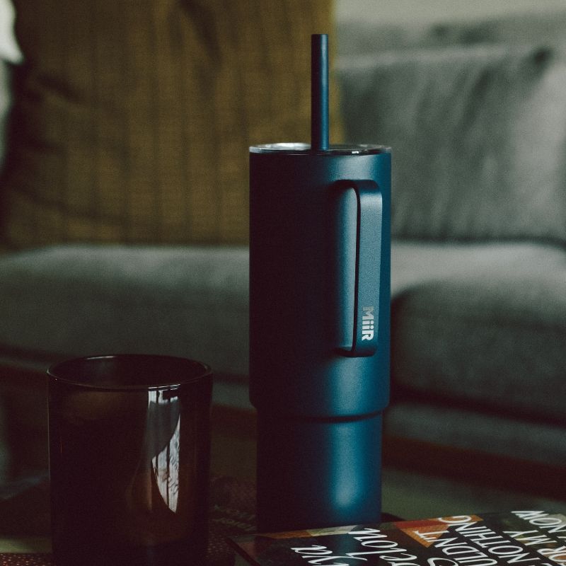 MiiR All Day Straw Cup 950ml (32oz) - Tidal Blue