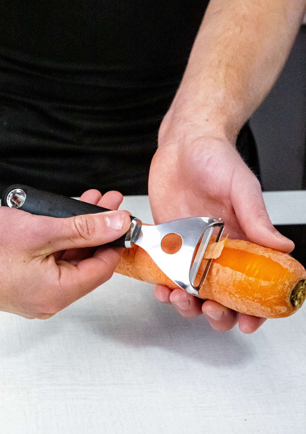 MasterCraft Soft Grip Stainless Steel Swivel Y Peeler