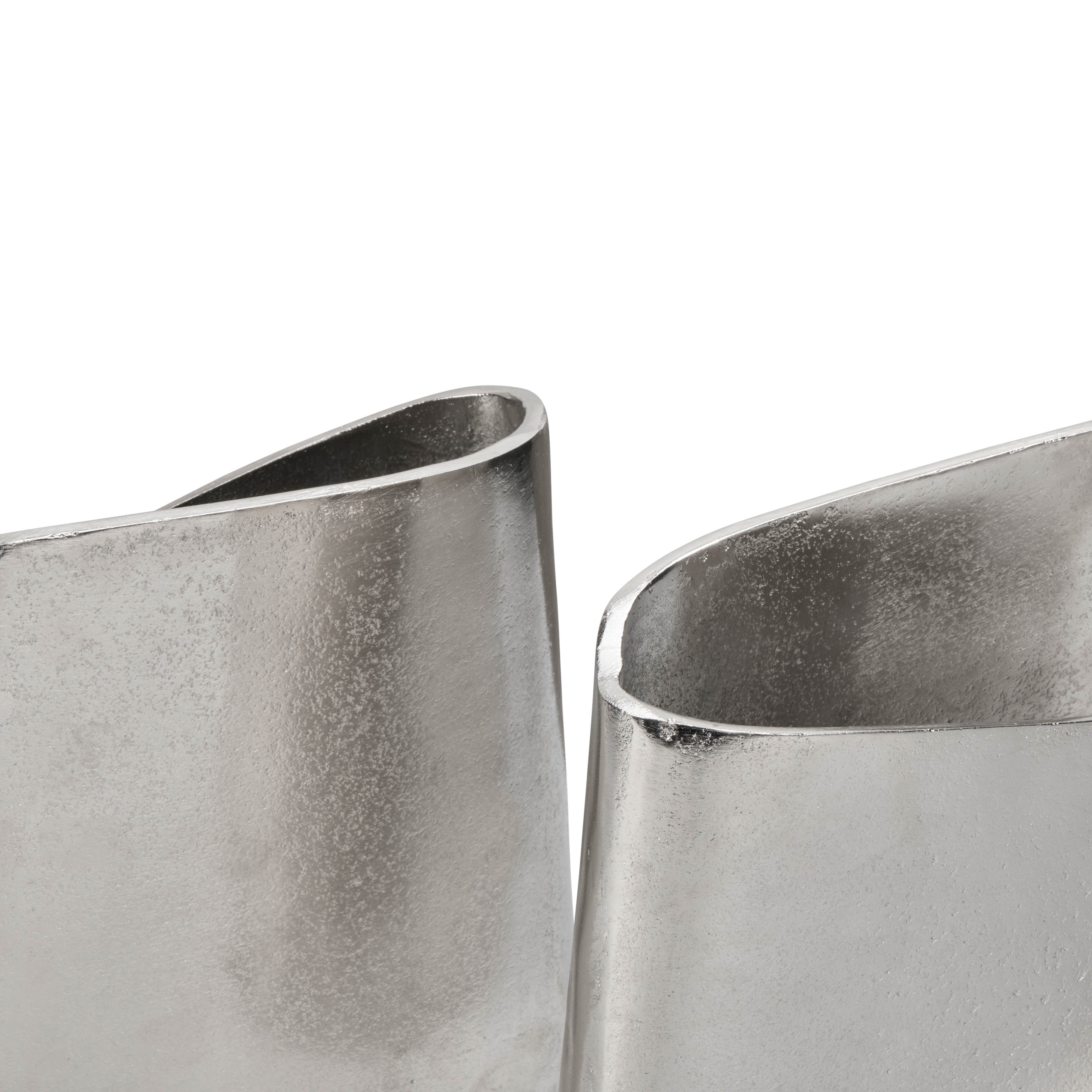 Grand Designs Arden Bookends 2 Piece Set Raw Nickel
