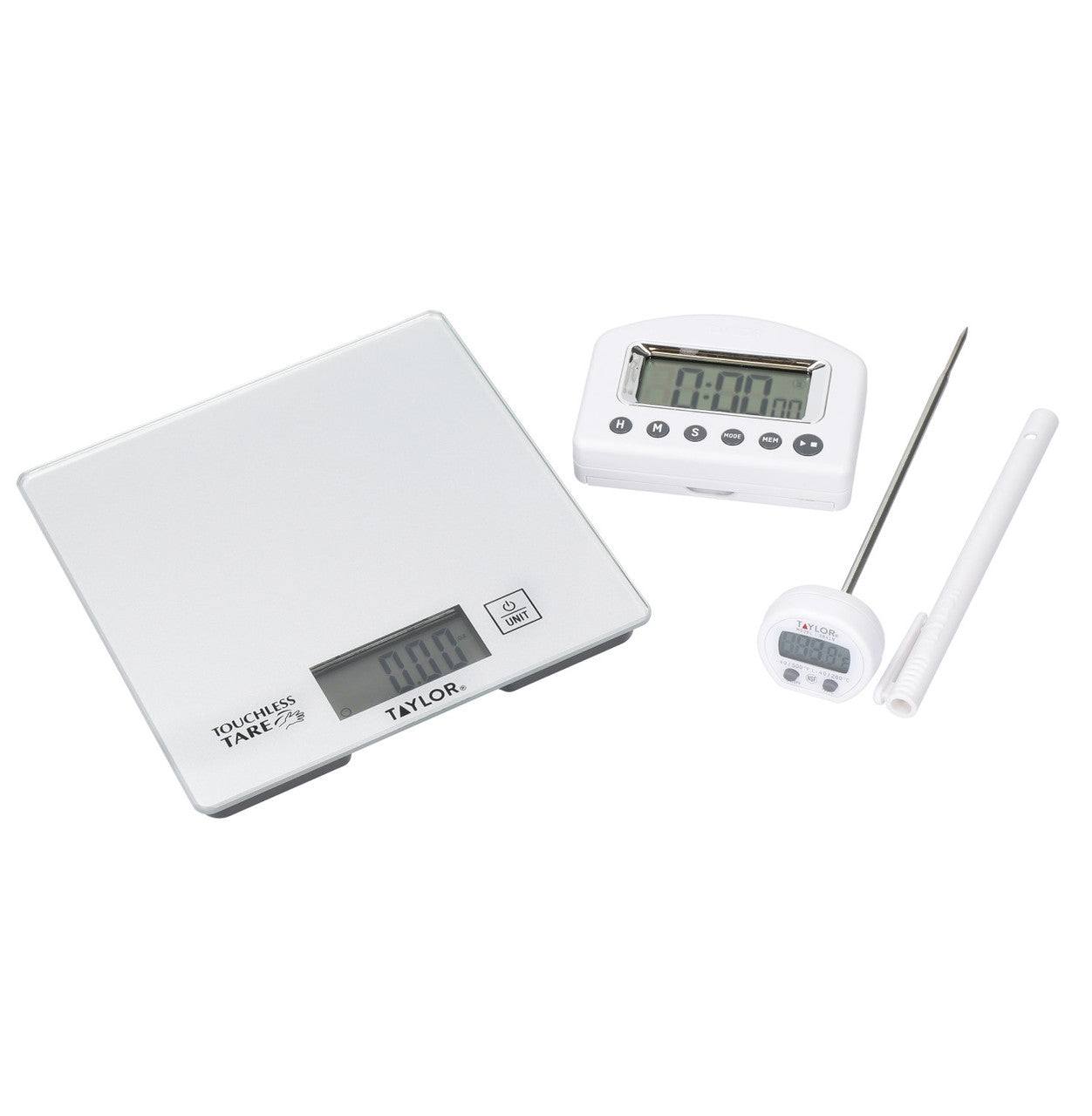 Taylor Pro Kitchen Weighing & Measuring Set
