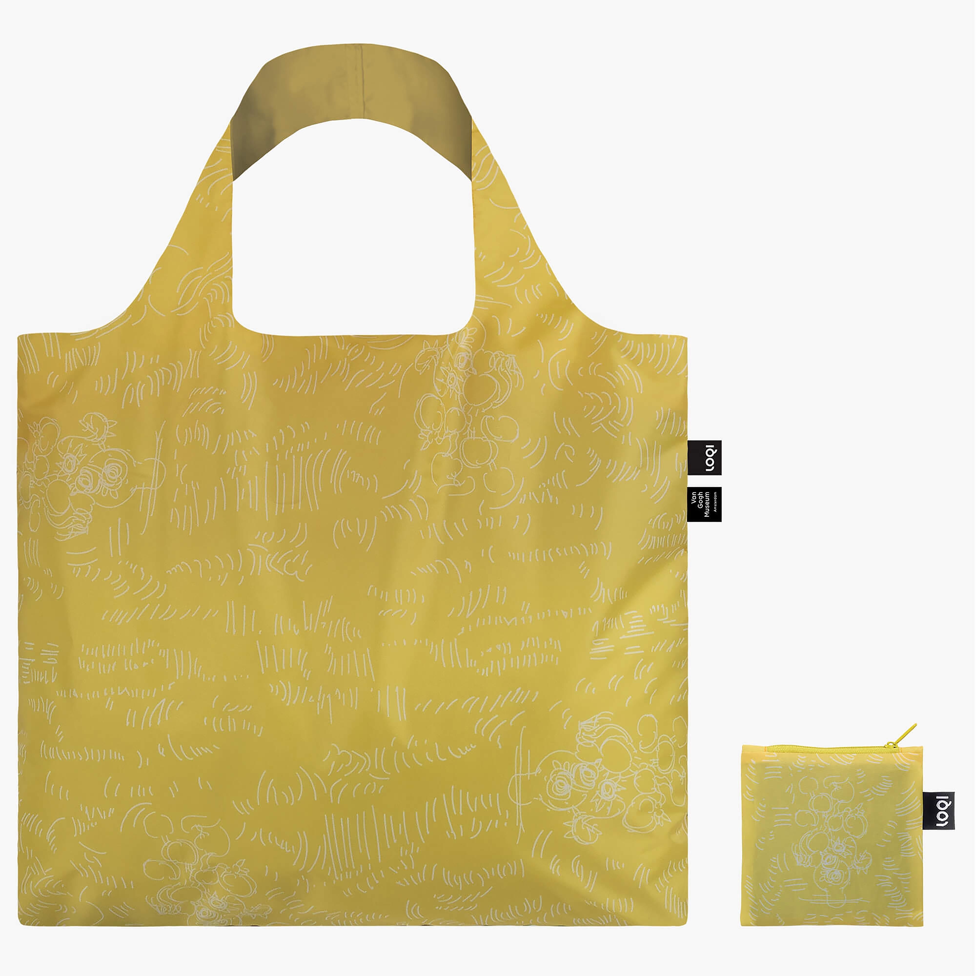 LOQI Van Gogh Sunflowers Tote Bag
