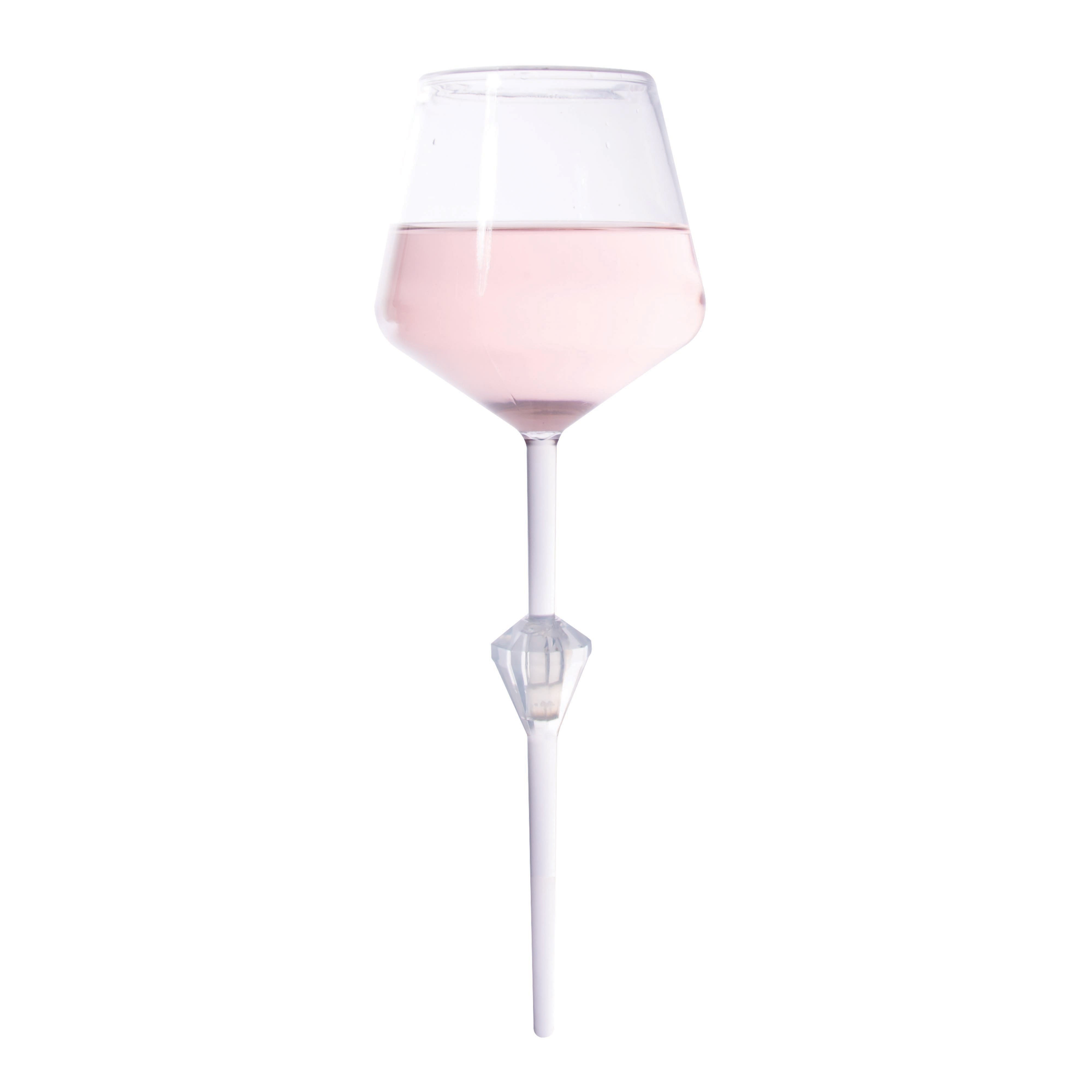 isGift Glass Floating Wine Glass Clear