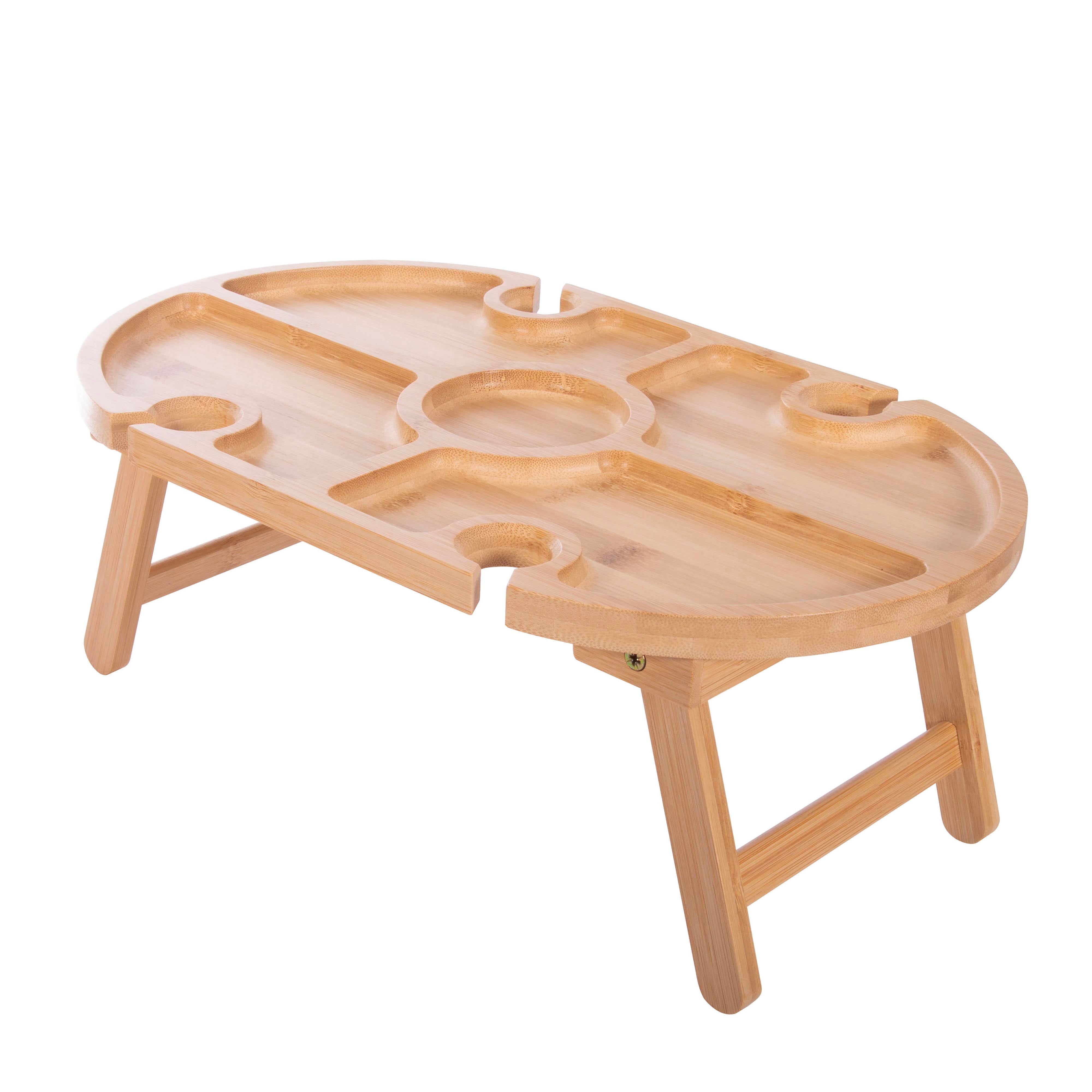 isGift Eclectic Summer Mini Picnic Table Natural