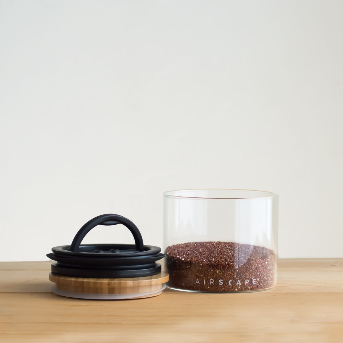 Airscape Glass & Bamboo 4 inch Small