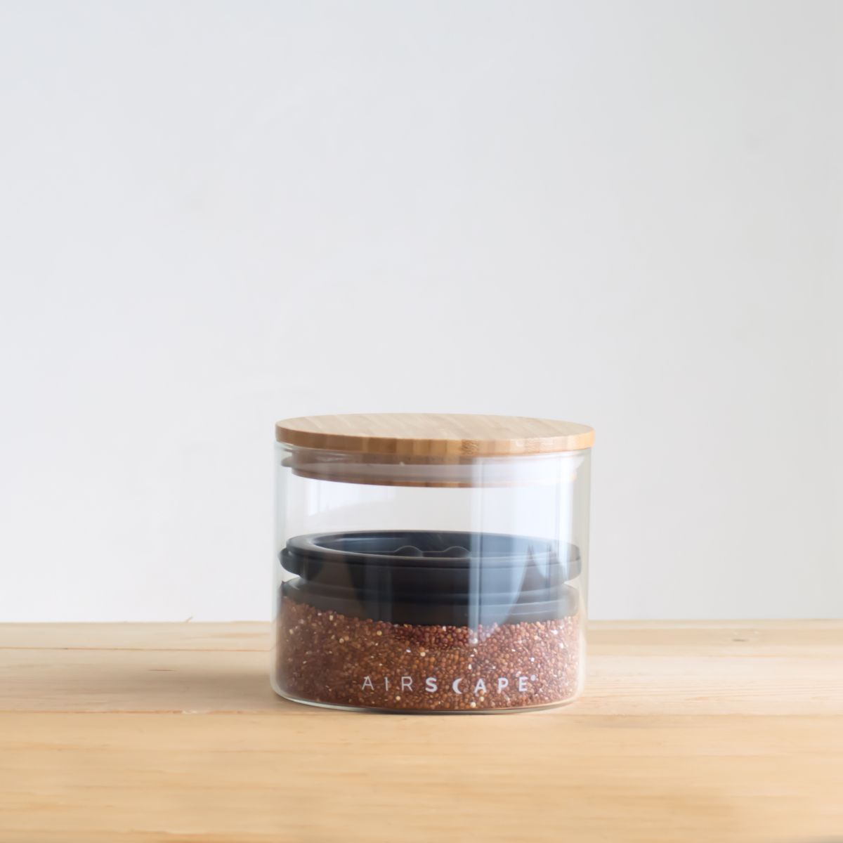 Airscape Glass & Bamboo 4 inch Small