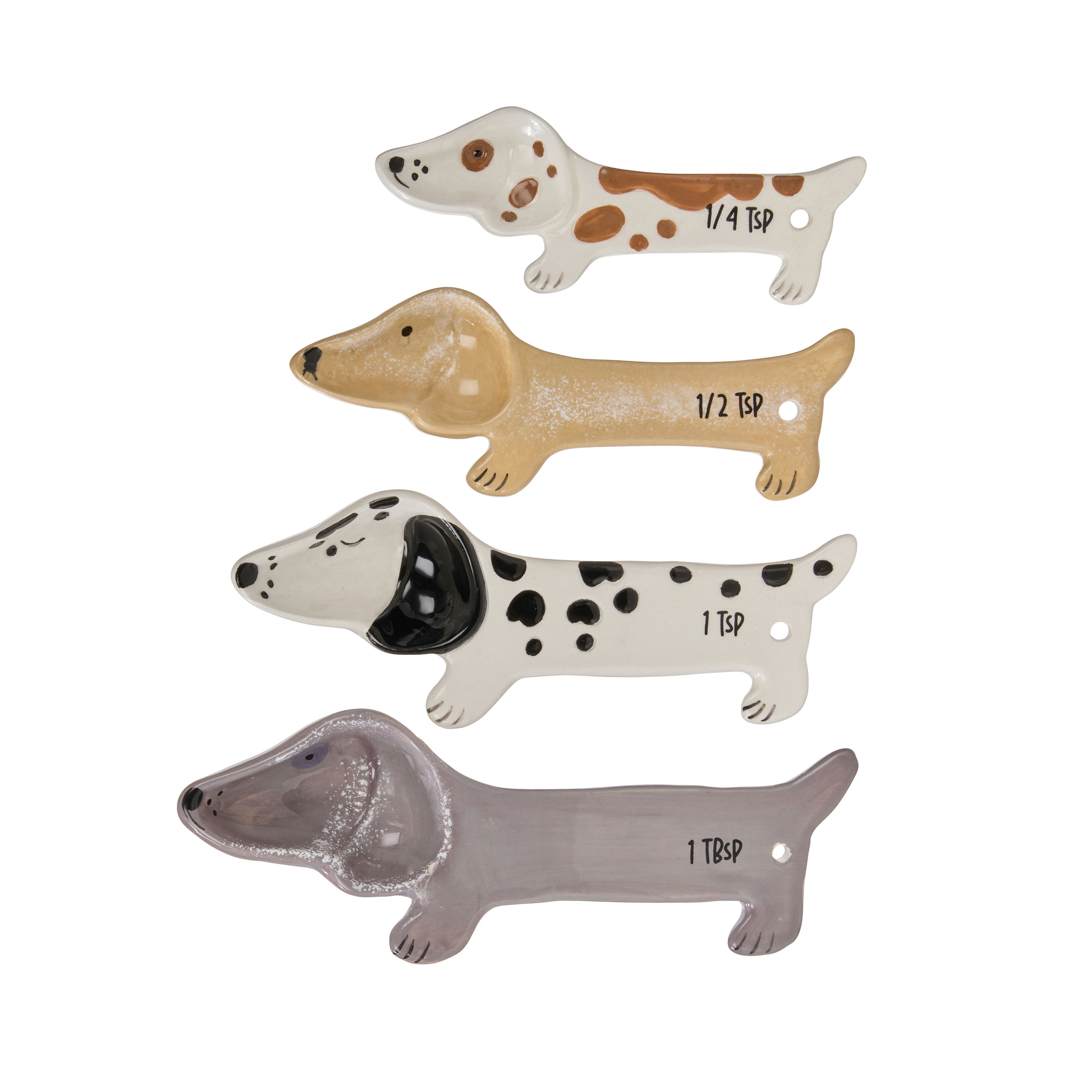 Davis & Waddell Pawwfect Measuring Spoons Mixed