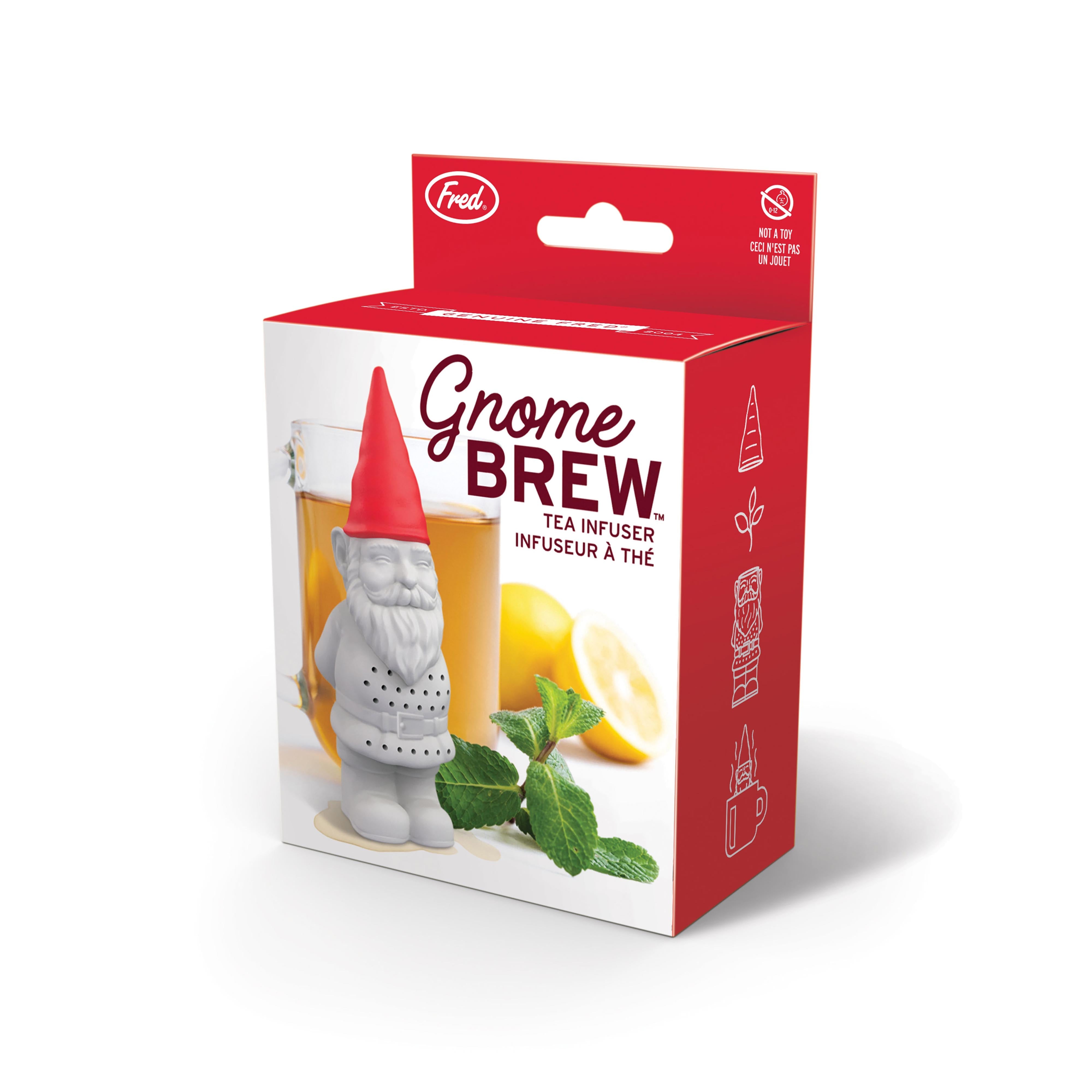 Fred Gnome Brew Tea Infuser Multi-Coloured
