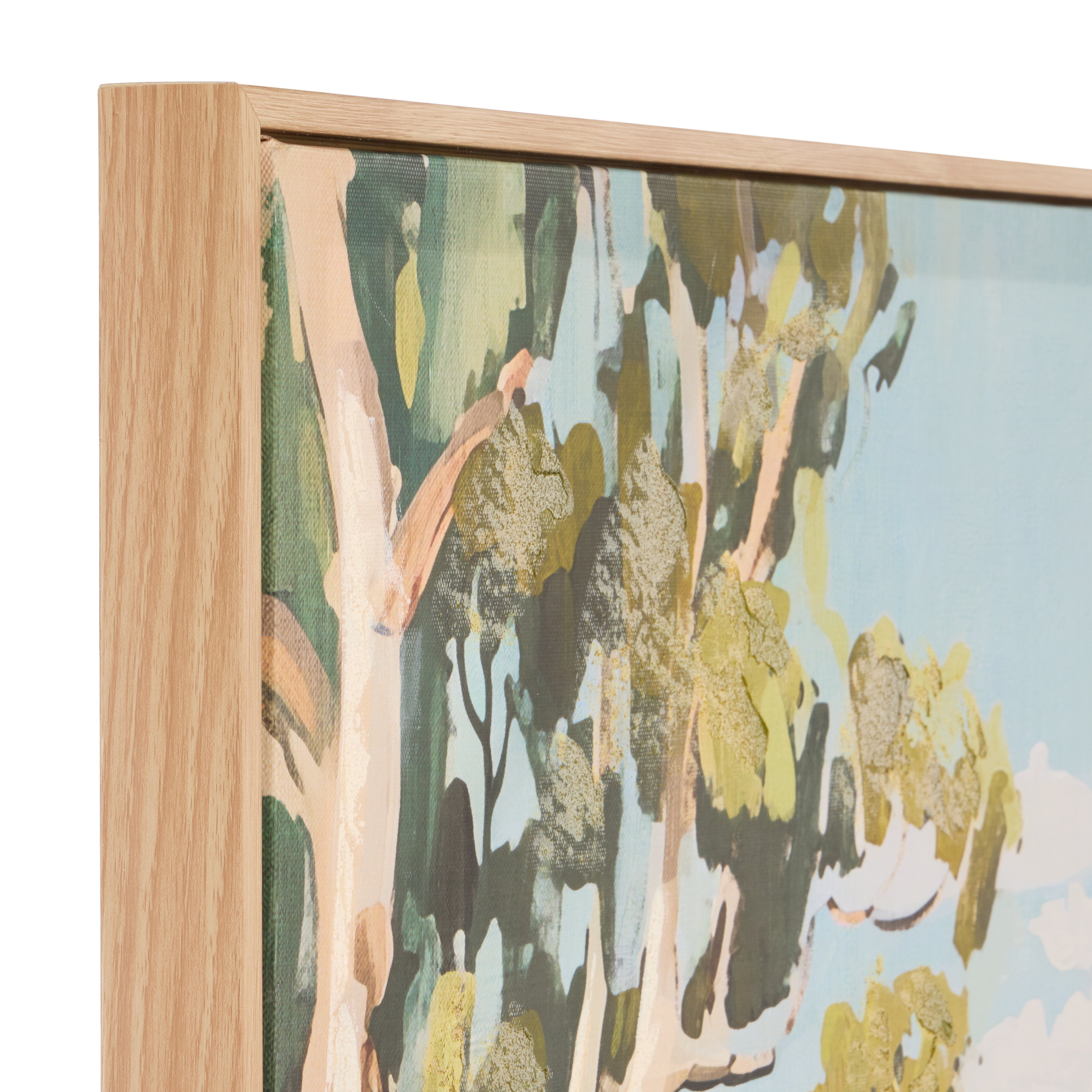 Amalfi Beaufort Hand Painted Wall Art Multi-Coloured