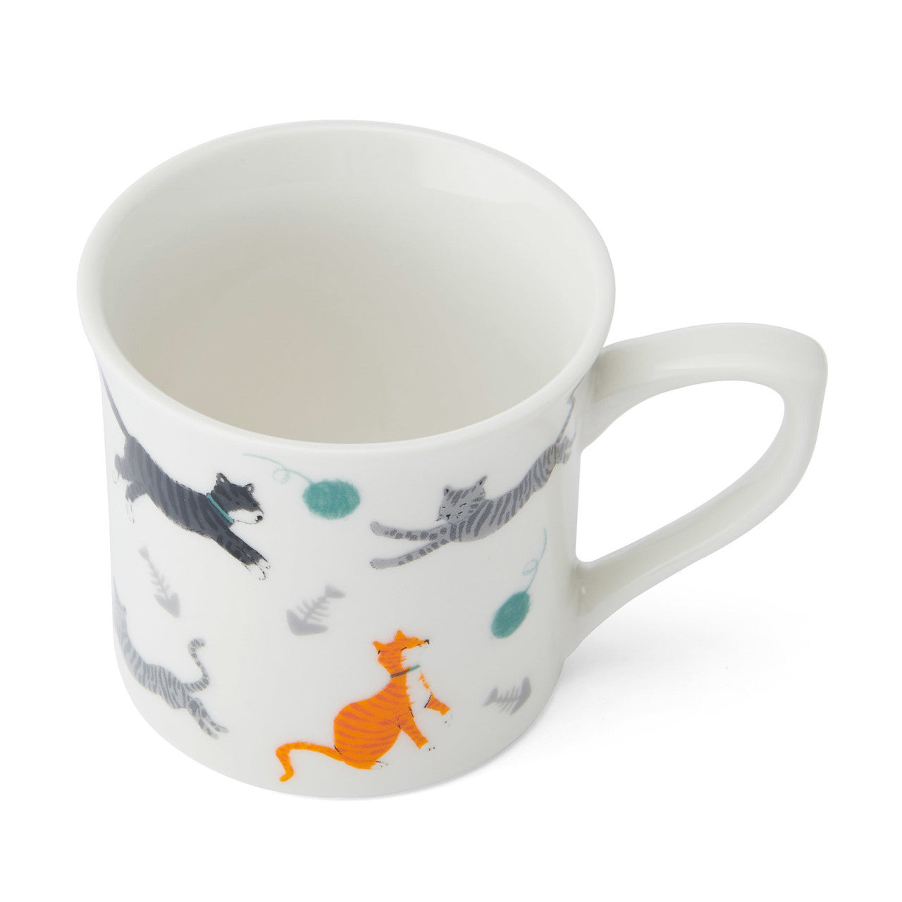 Mikasa Fine Bone China Fluted Mug 300ml (Cat)