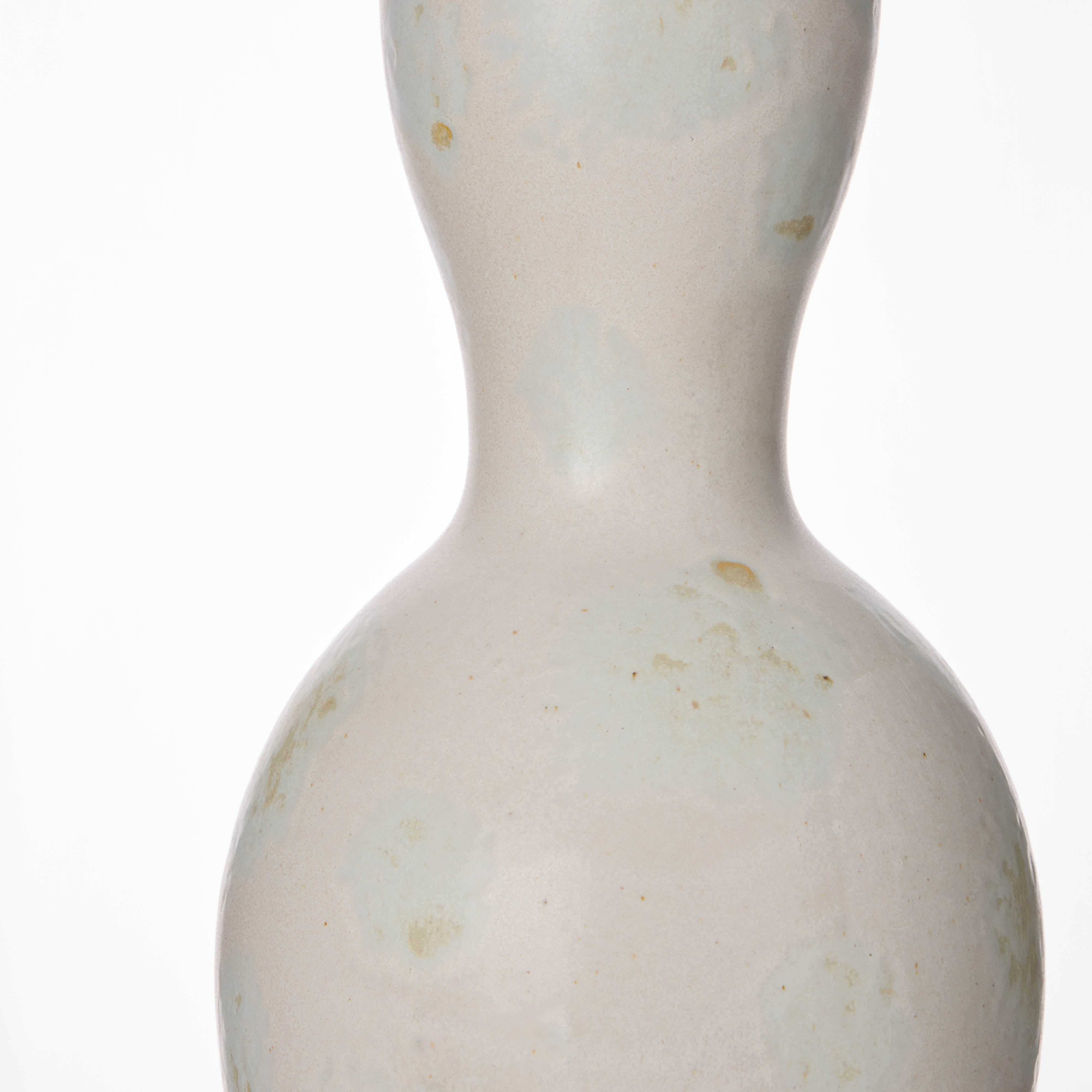 Amalfi Pia Reactive Glaze Vase Cream Reactive