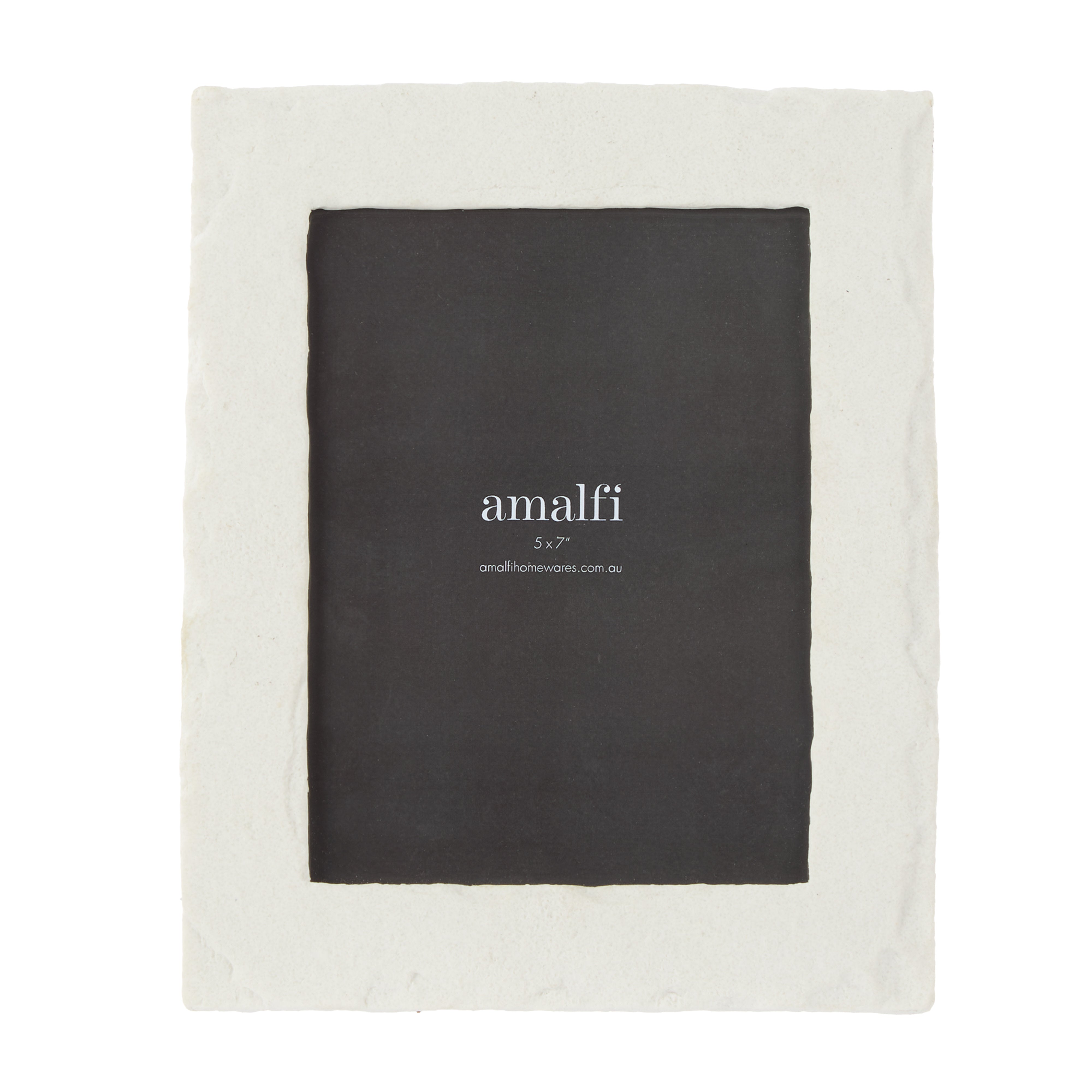 Amalfi Petra Photo Frame 5x7" White