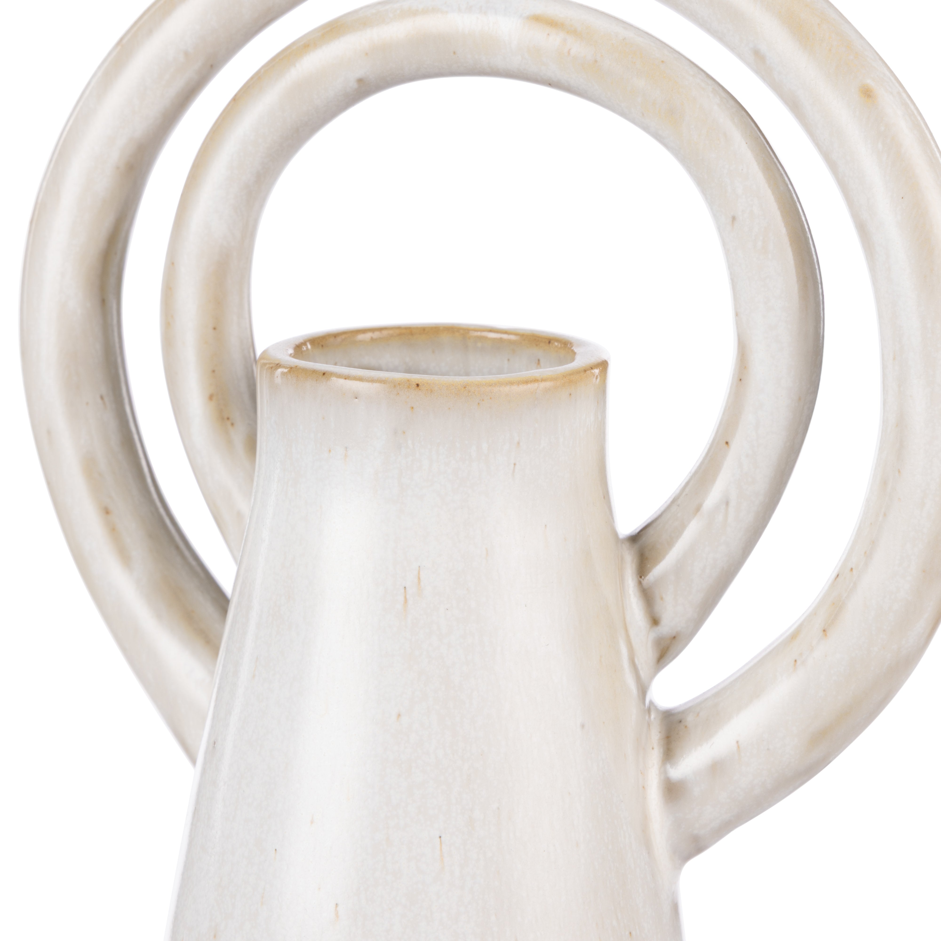 Amalfi Halo Vase Large White