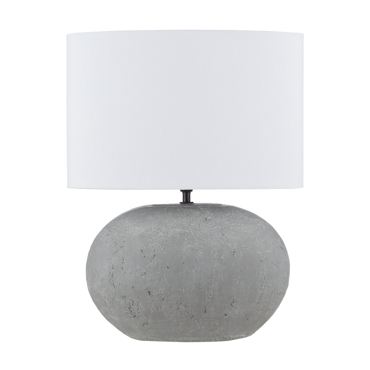 Amalfi Tiras Ceramic Table Lamp Grey