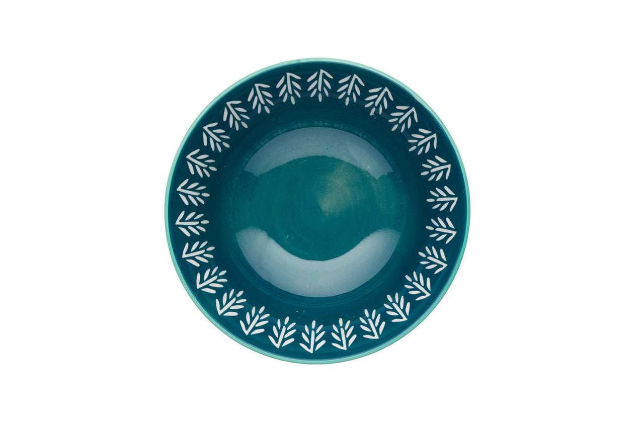 Mikasa Glazed Stoneware Bowl 15.5cm (Mixed Folk)