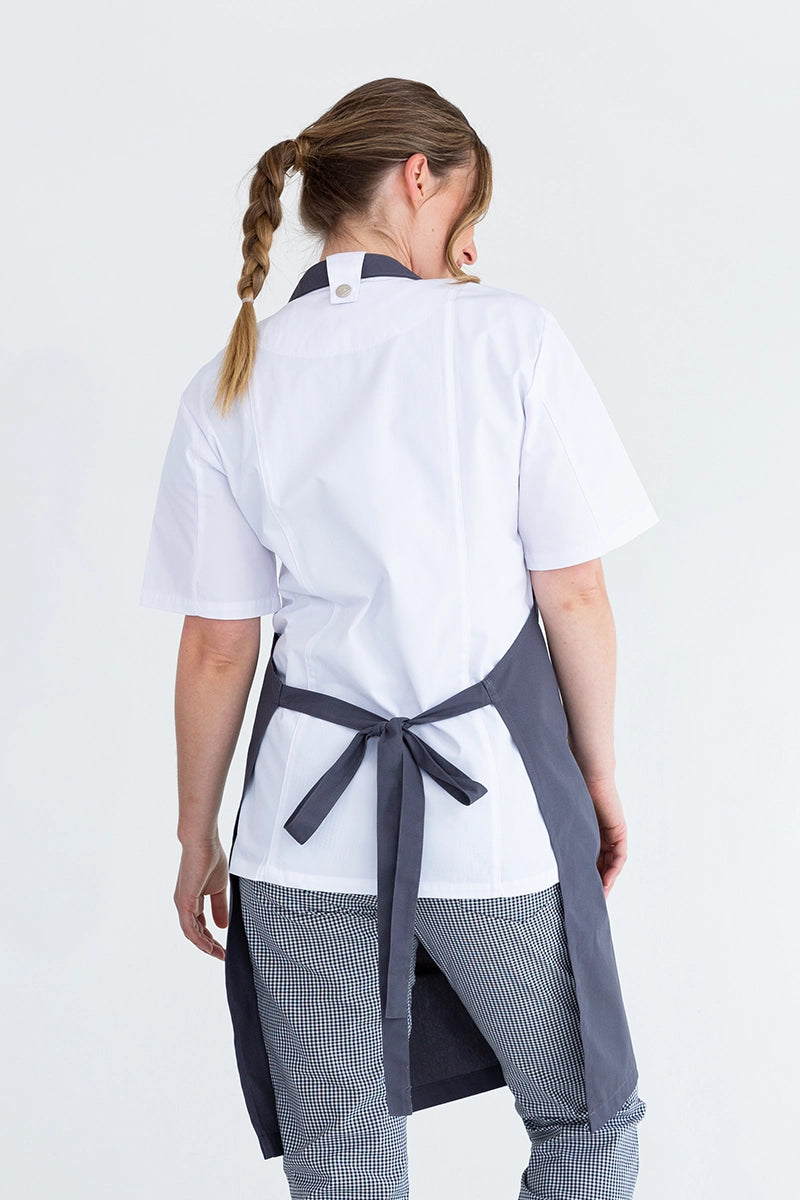 Aussie Chef Alex Bib Apron - Grey