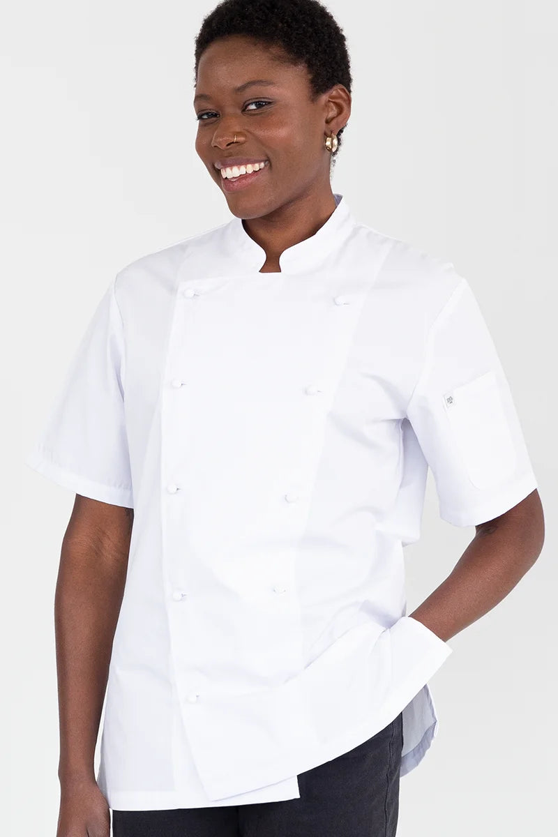 Aussie Chef Alex Classic White Jacket - L