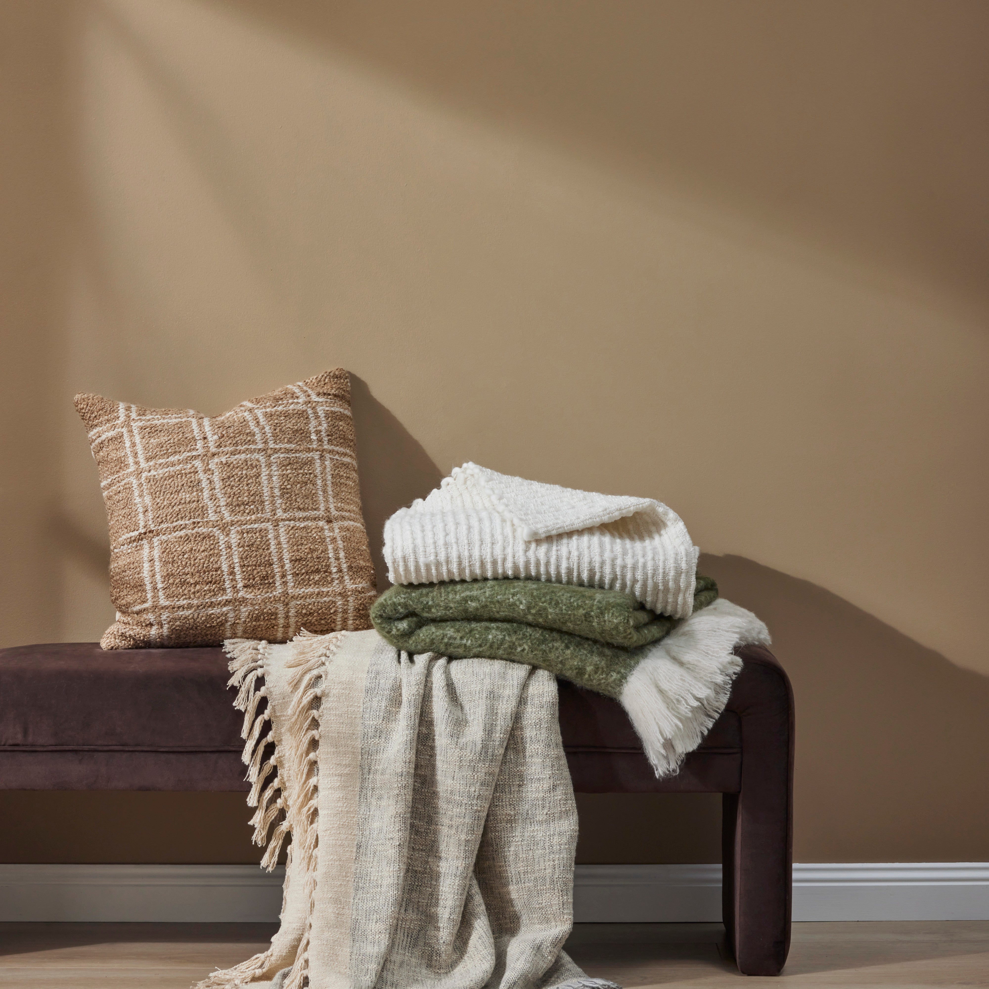 Amalfi Lenny Throw Grey