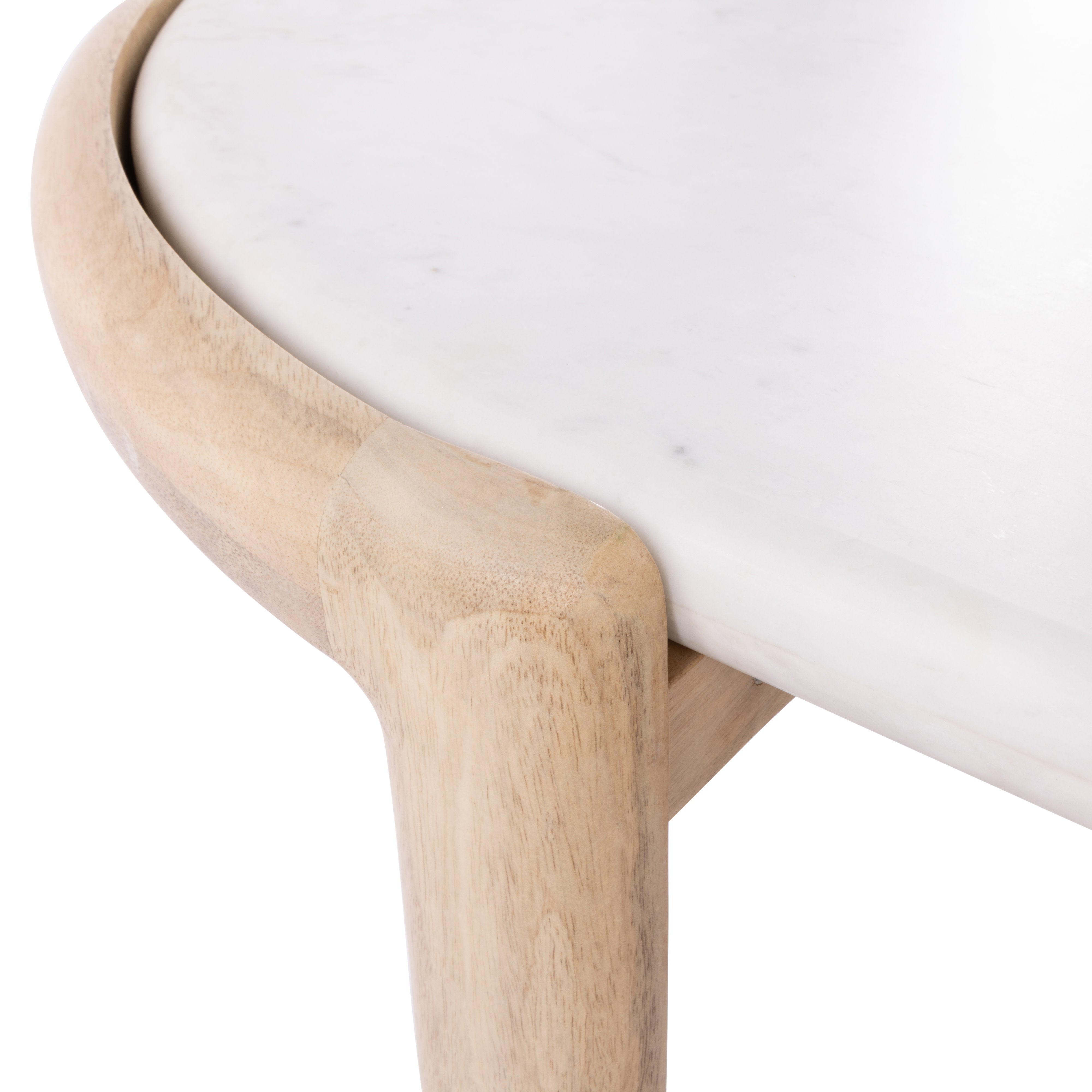 Grand Designs Ashton Coffee Table White & Natural