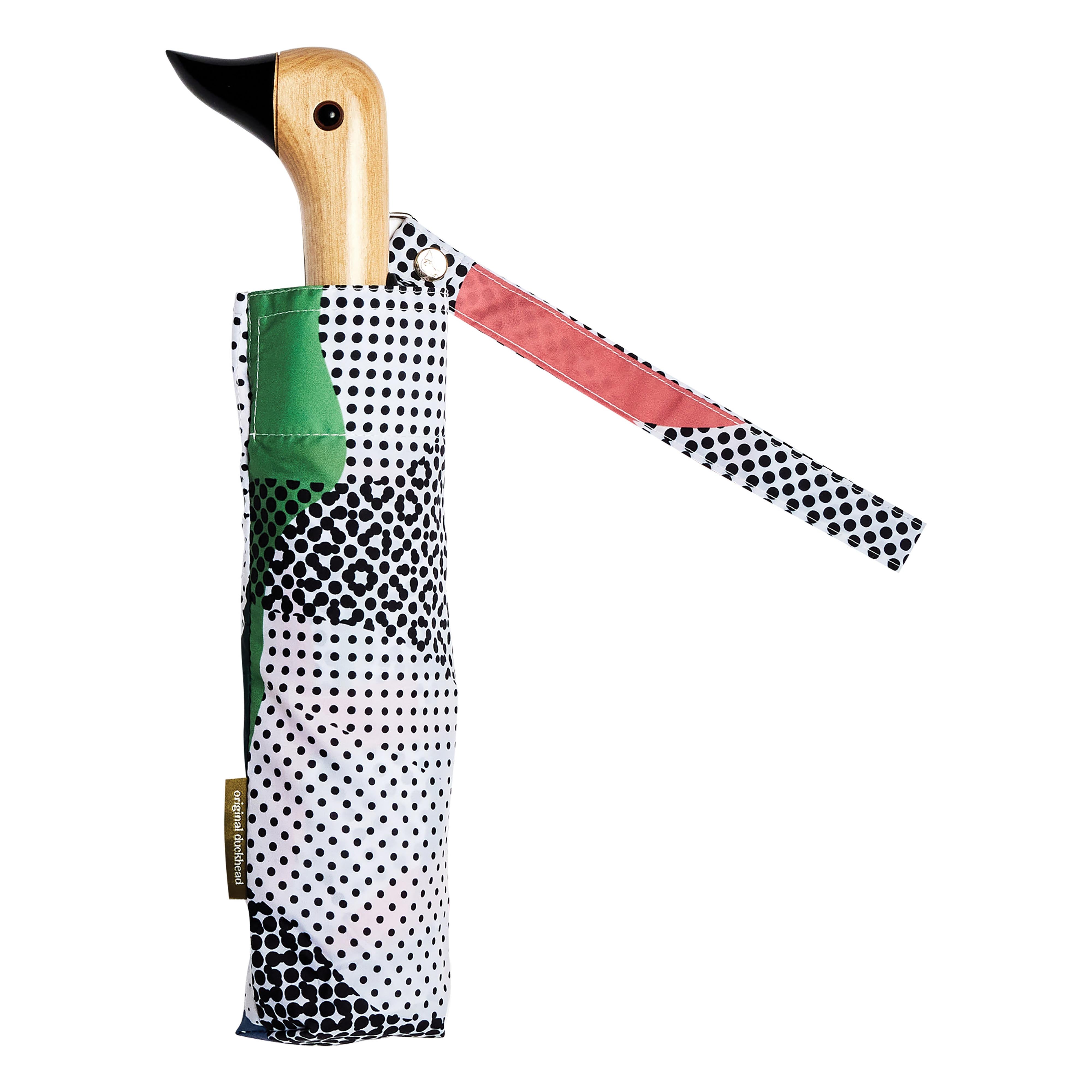 Original Duckhead Duck Umbrella Compact Dots Multi-Coloured