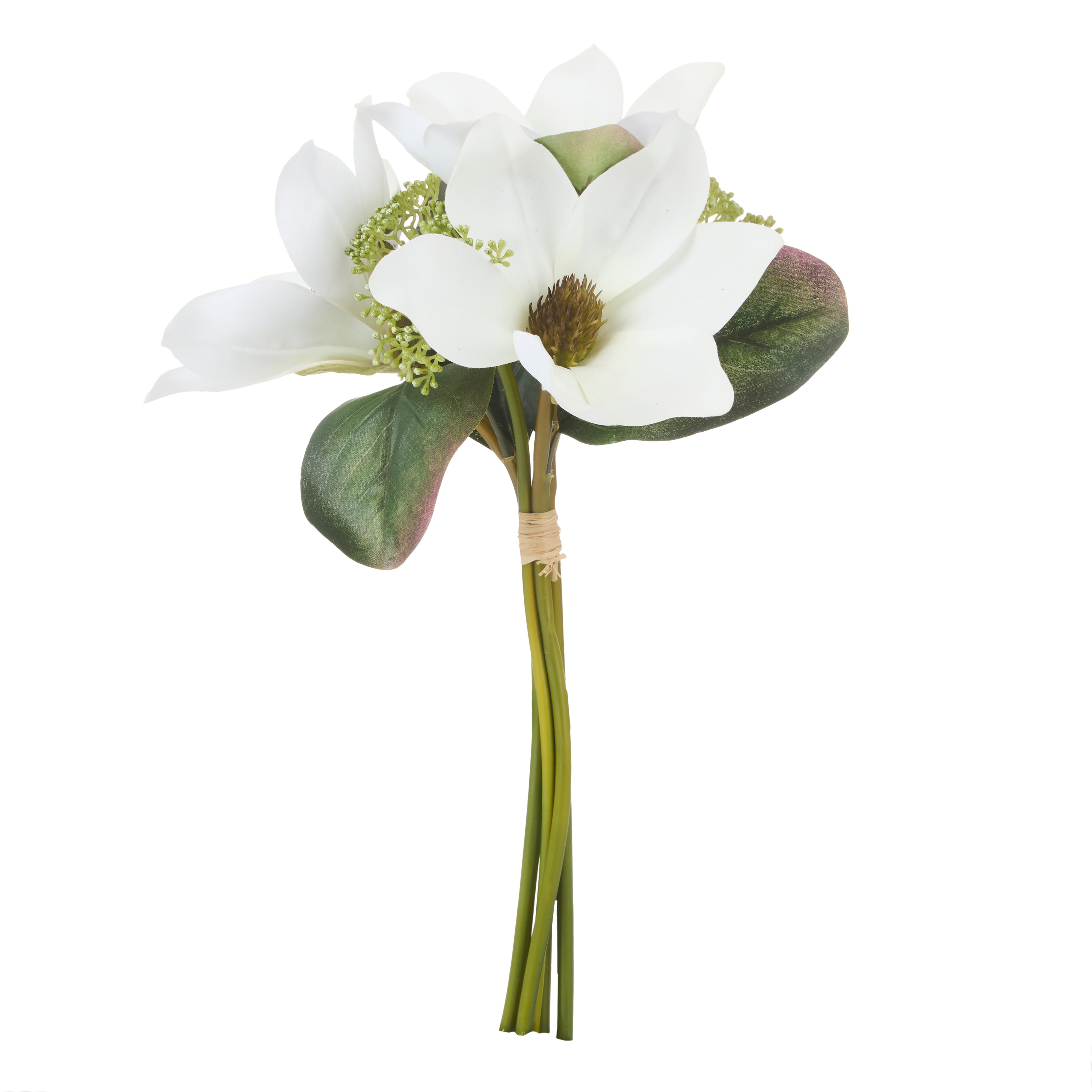 Rogue Magnolia Grandiflora Bouquet White