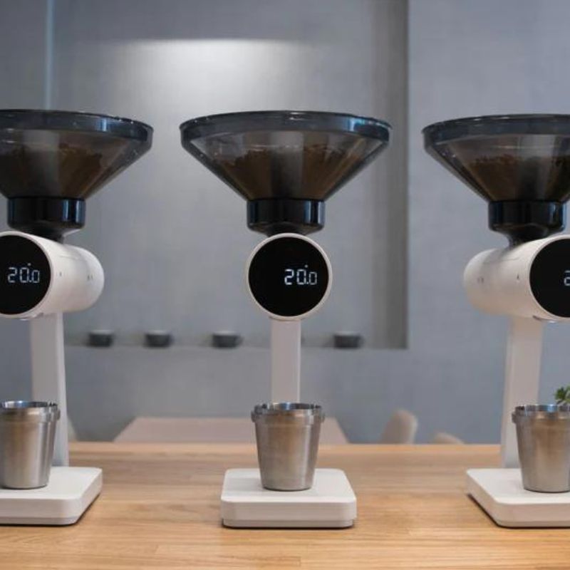 Acaia Orion Mini Bean Doser - Matte White