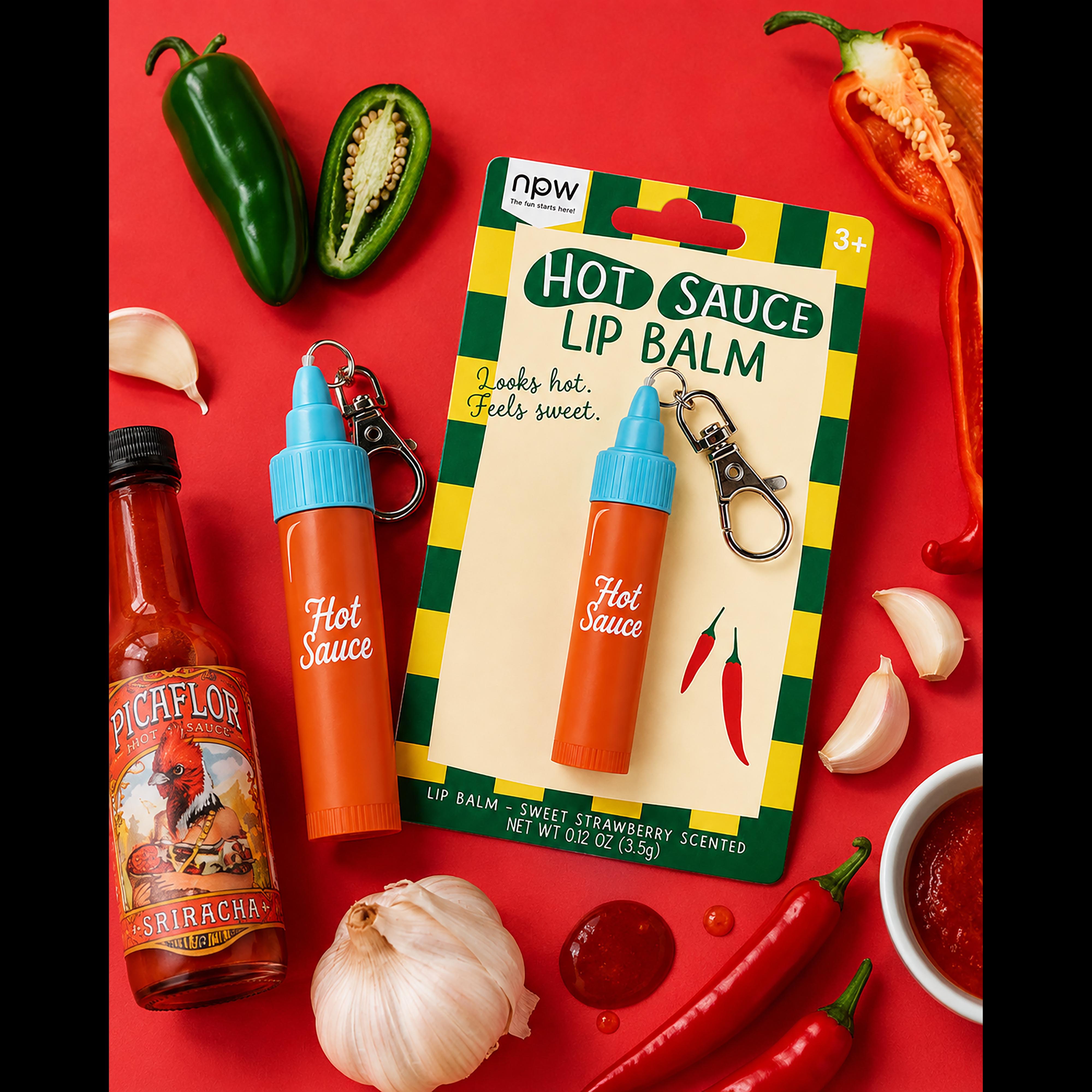 NPW Hot Sauce Lip Balm Red
