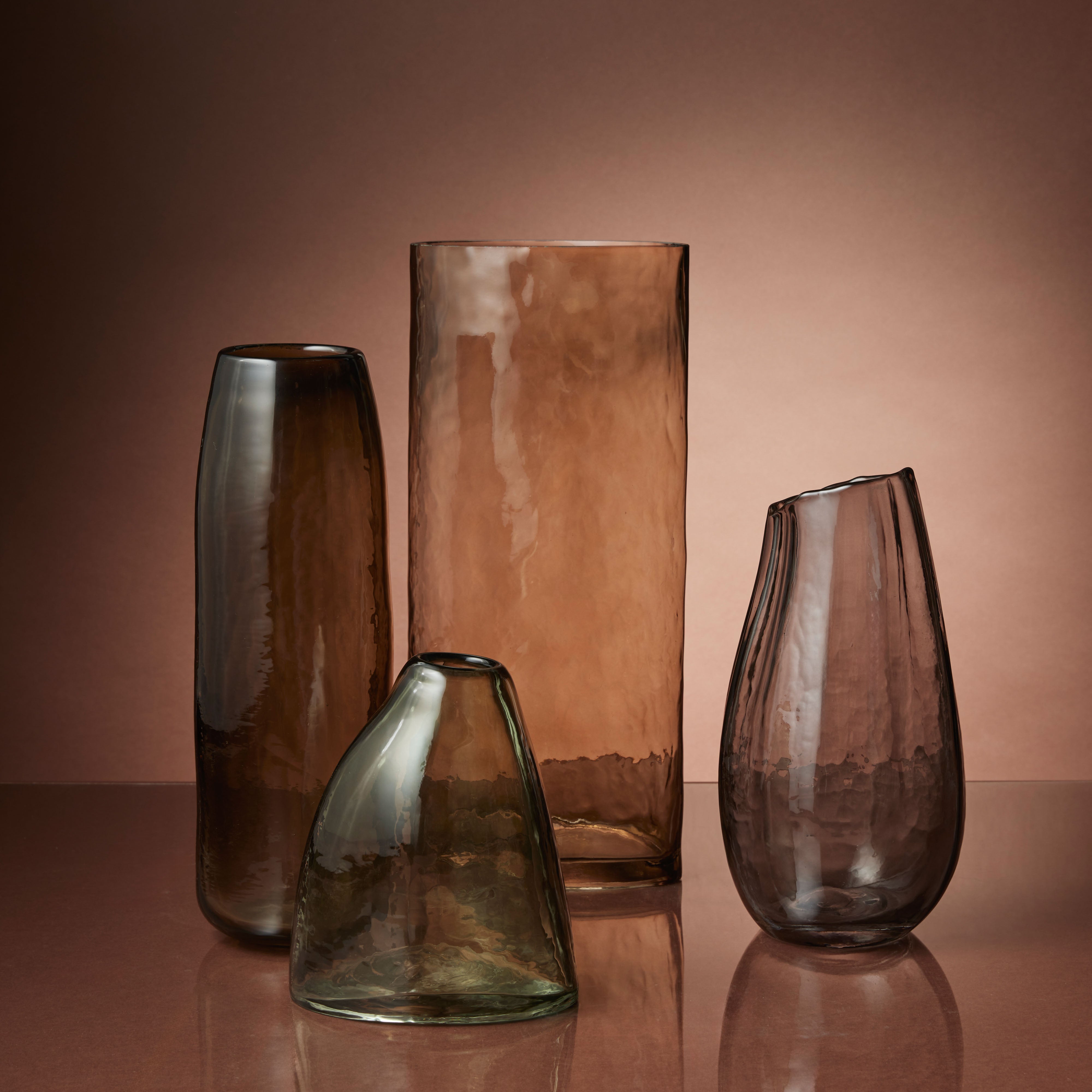 Amalfi Kaia Vase Smoke Grey