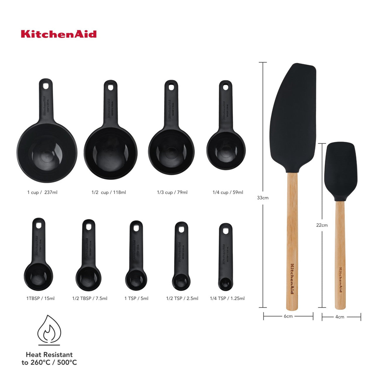 KitchenAid 11 Piece Stand Mixer Set (Onyx Black)