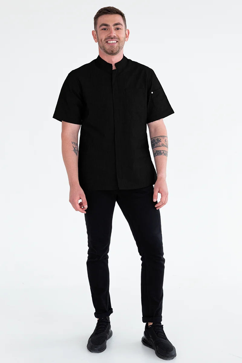 Aussie Chef Arli Black Jacket - XL