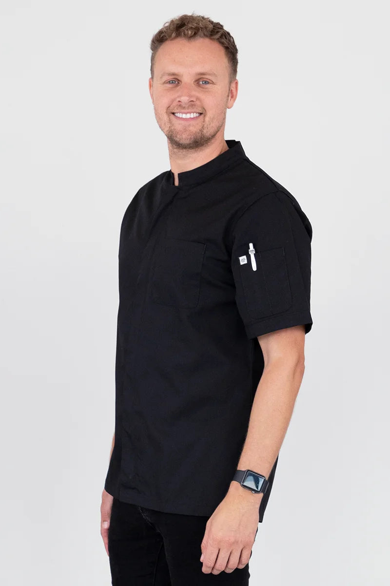 Aussie Chef Arli Black Jacket - XS