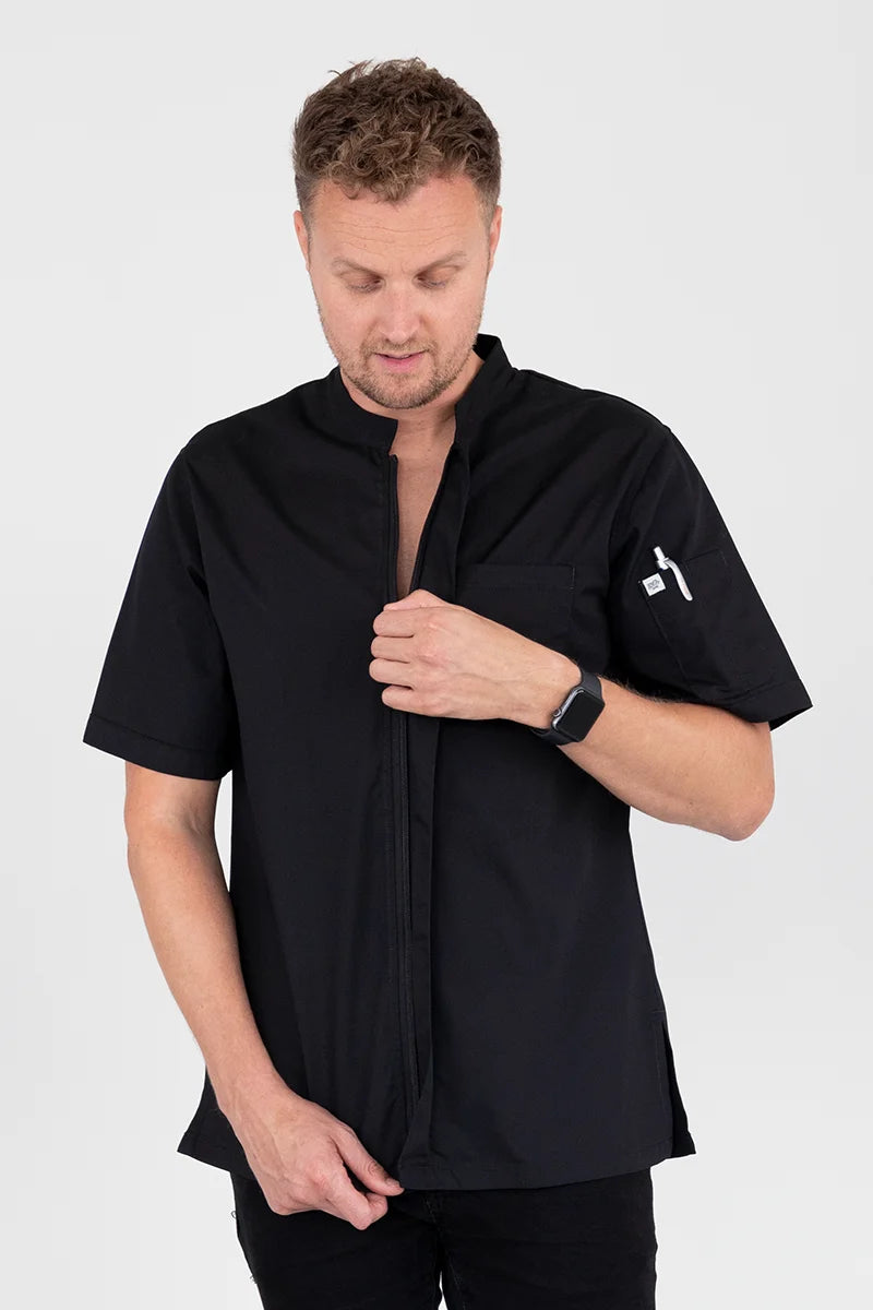 Aussie Chef Arli Black Jacket - M