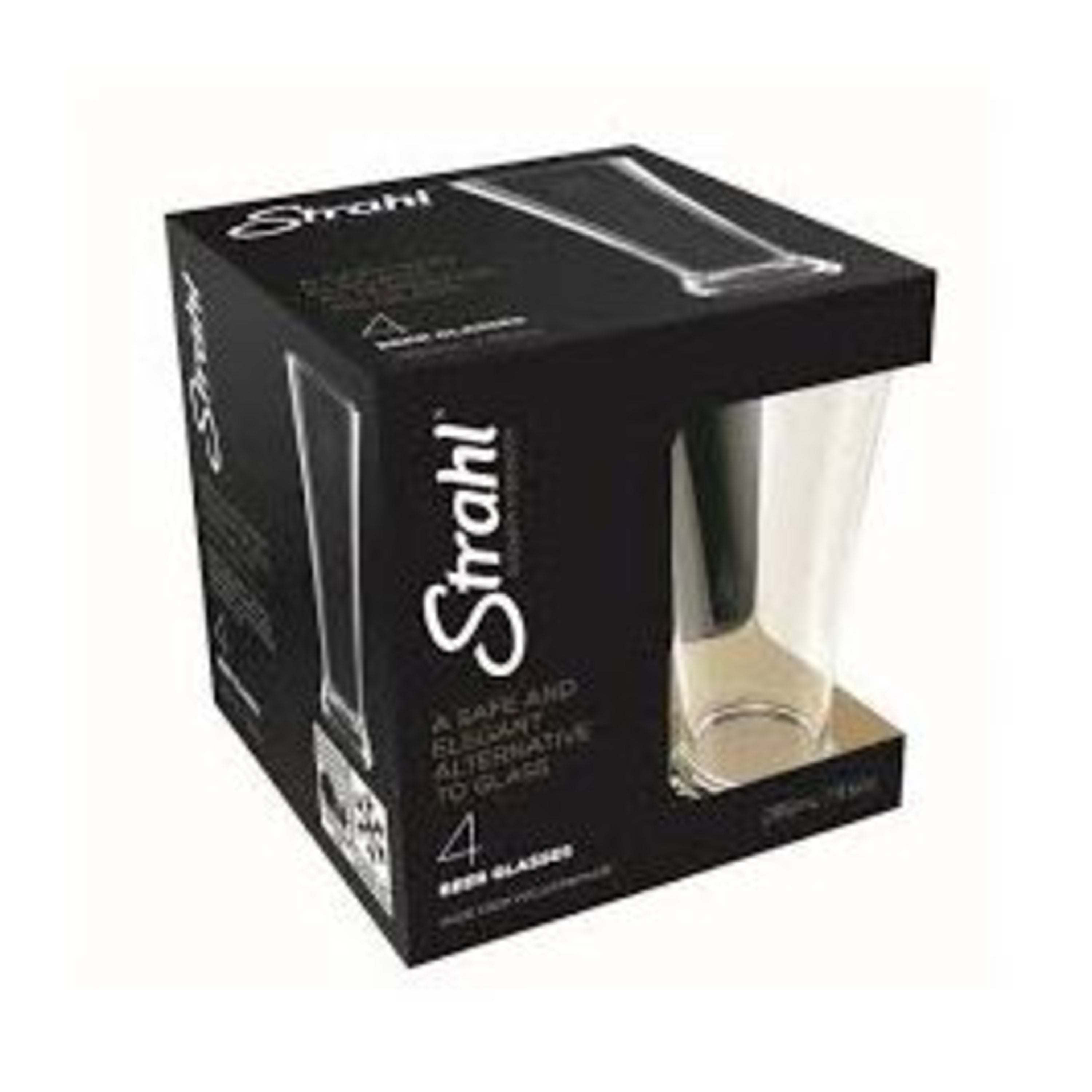 Strahl Pilsener Glass 4 Piece Set