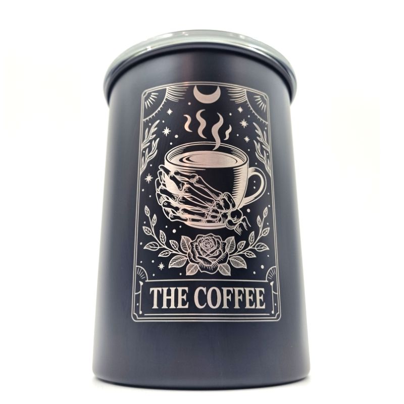 Airscape Engraved 7 inch - Coffee 01 Black