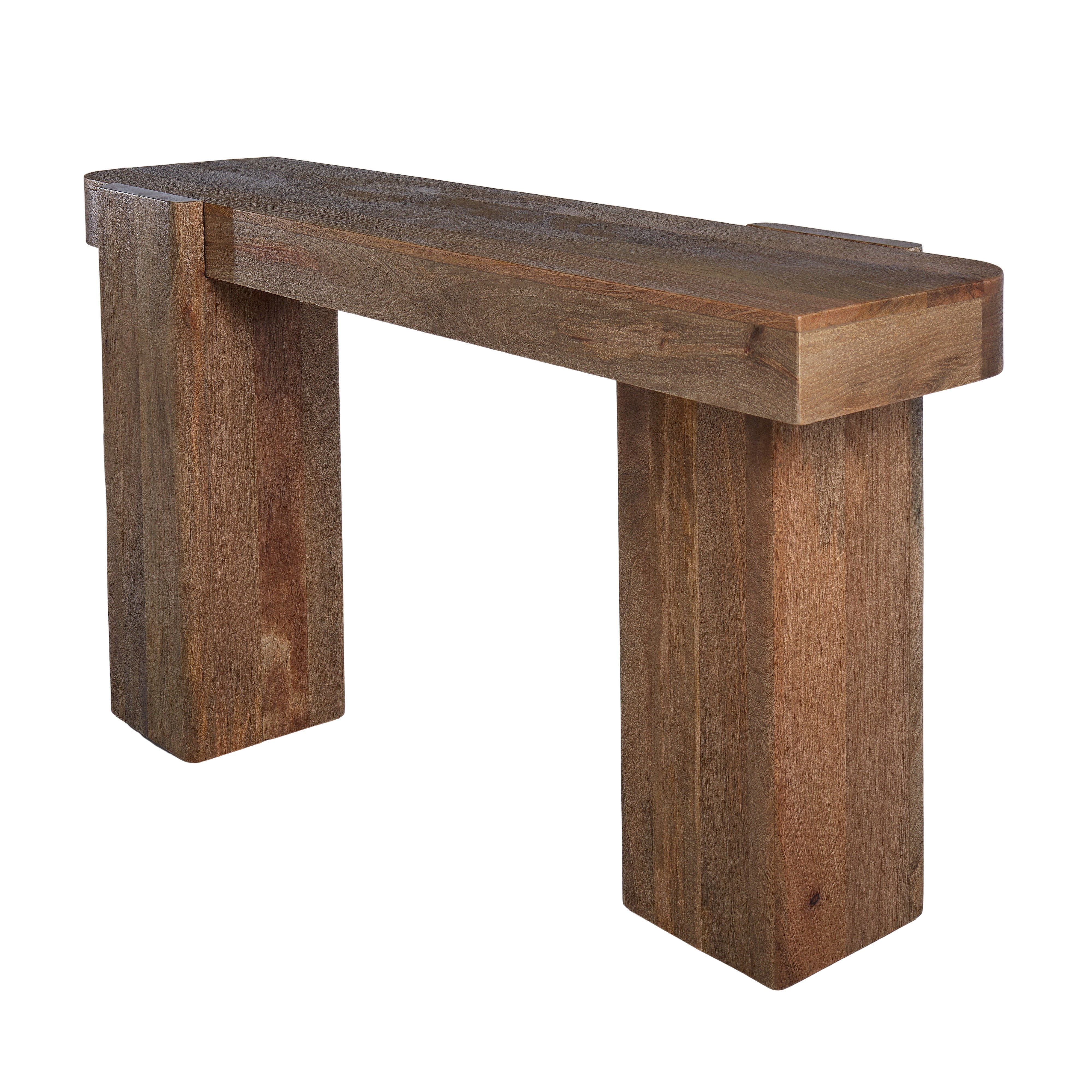 Grand Designs Wooden Block Console Table