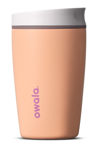 Owala SmoothSip Slider Travel Mug 12oz - Peachy Keen