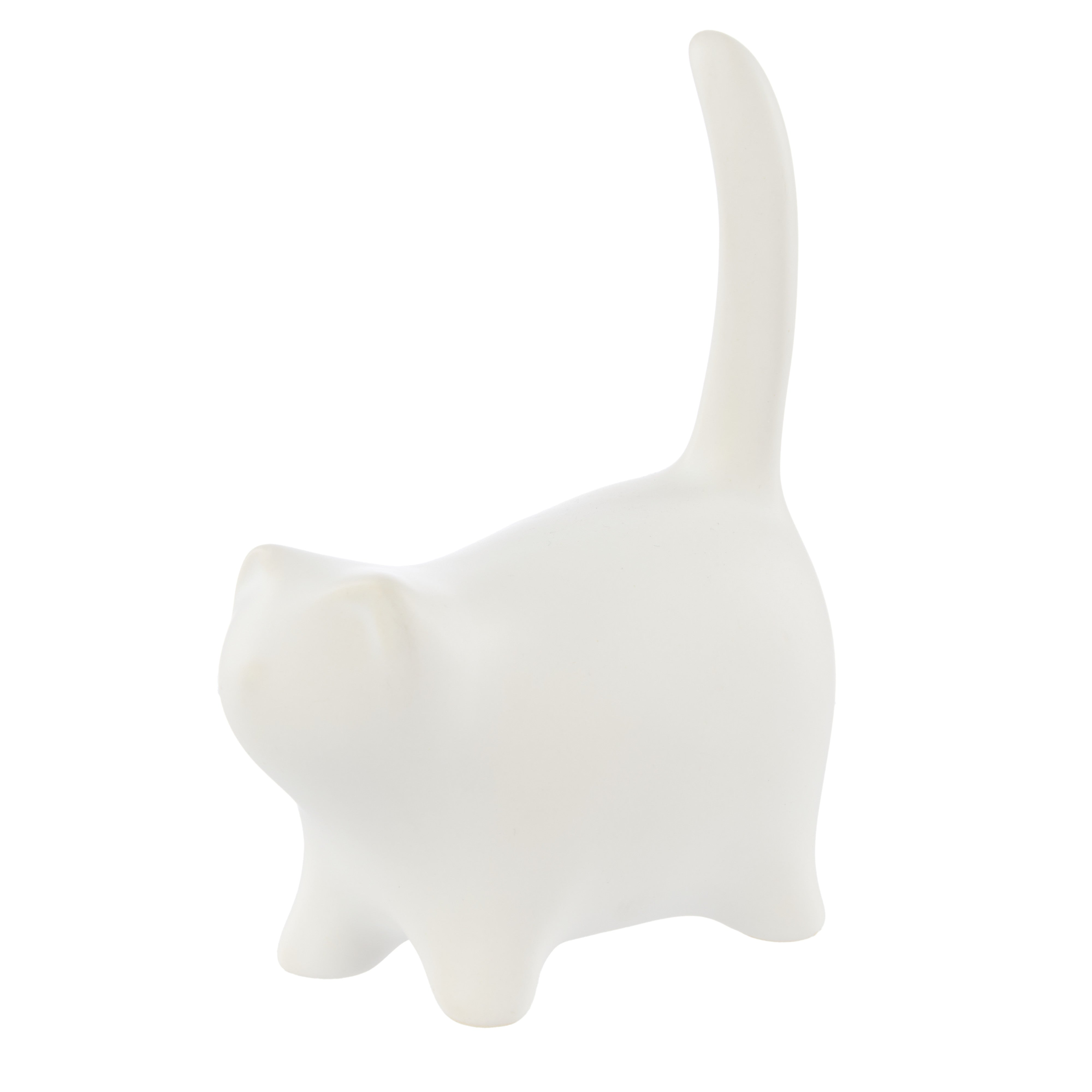 Emporium Baby Cat Sculpture White