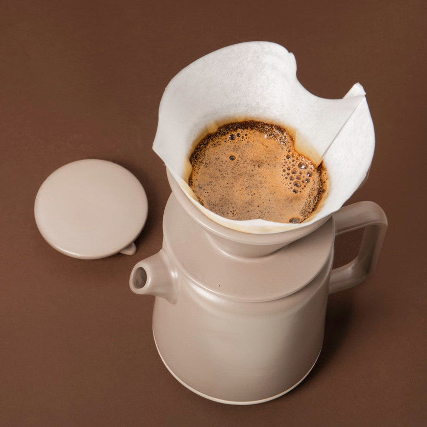 La Cafetière Bleached Coffee Filter Papers Size 4 Set of 100