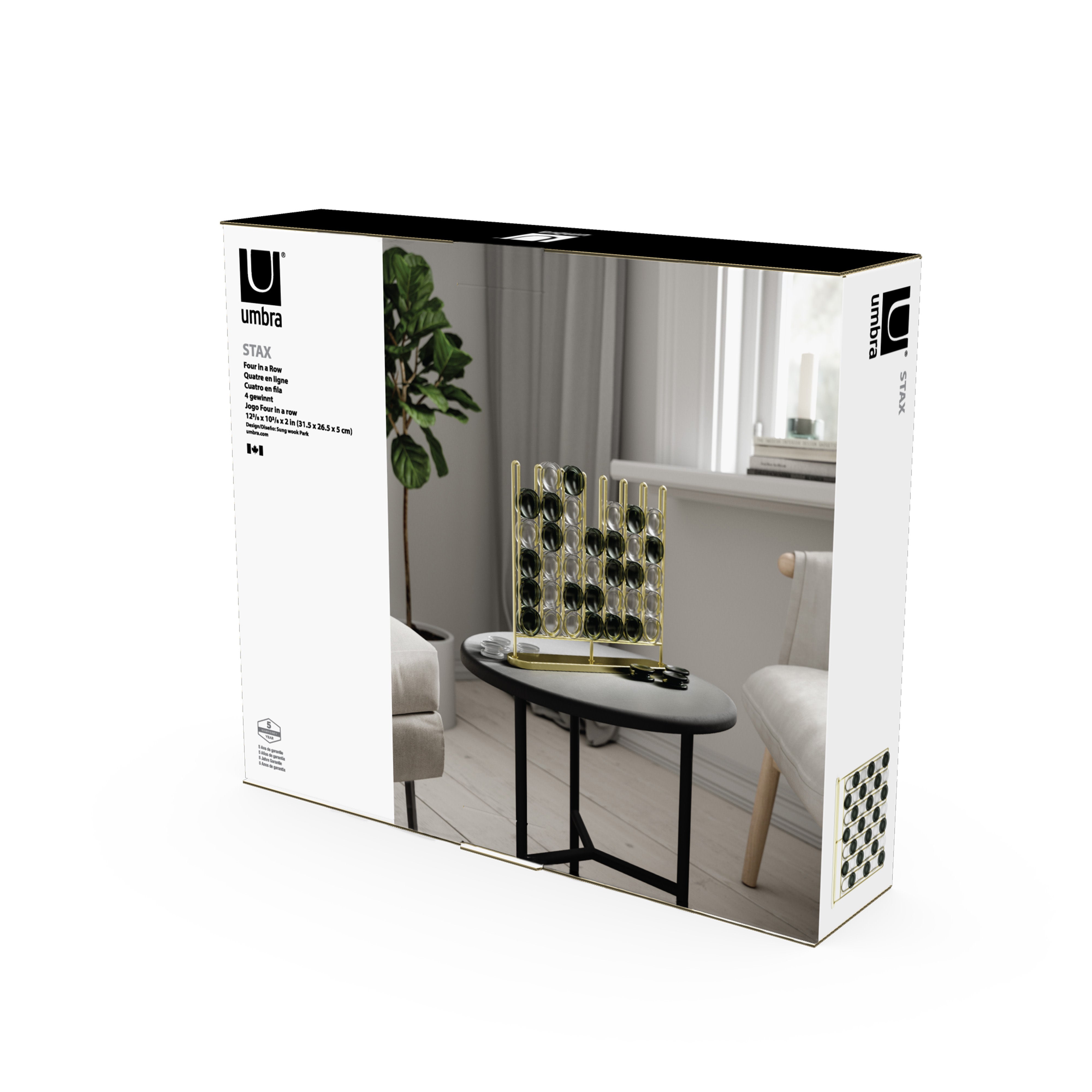 Umbra Stax Four-in-a-Row Game