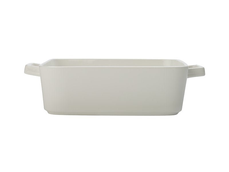 Maxwell & Williams Epicurious Square Baker White 24 x 8cm