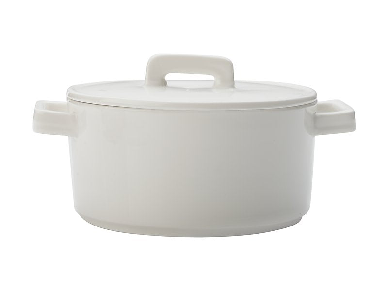 Maxwell & Williams Epicurious Round Casserole White 1.3L