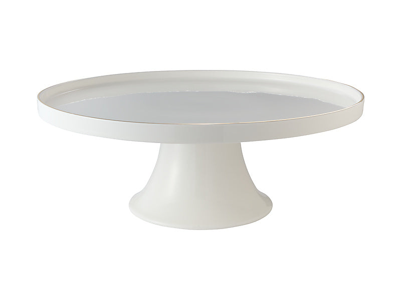 Maxwell & Williams White Gold Footed Cake Stand 30cm