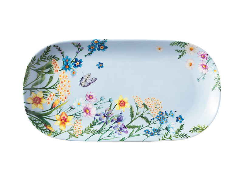 Maxwell & Williams Fluttering Meadow Oblong Platter 33 x 17cm