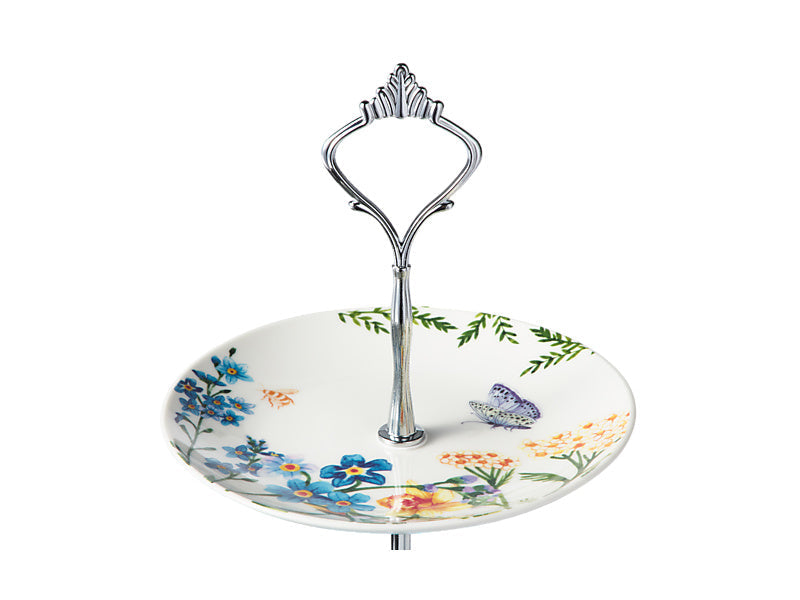 Maxwell & Williams Fluttering Meadow 2 Tiered Cake Stand 15 19 x 26cm