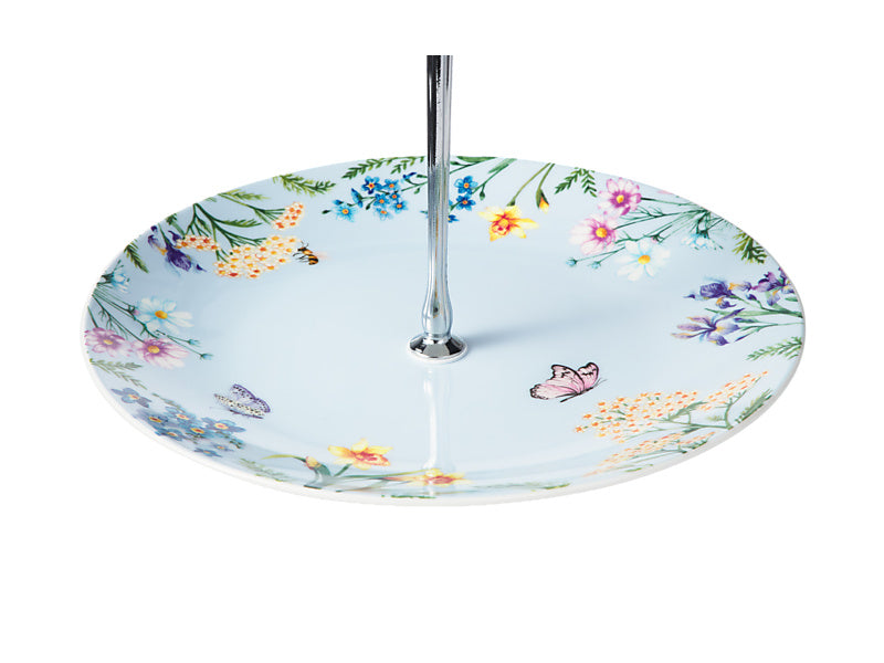 Maxwell & Williams Fluttering Meadow 2 Tiered Cake Stand 15 19 x 26cm
