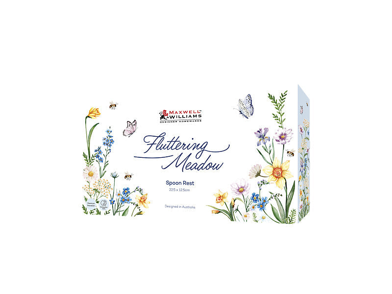 Maxwell & Williams Fluttering Meadow Spoon Rest 22.5 x 12.5cm