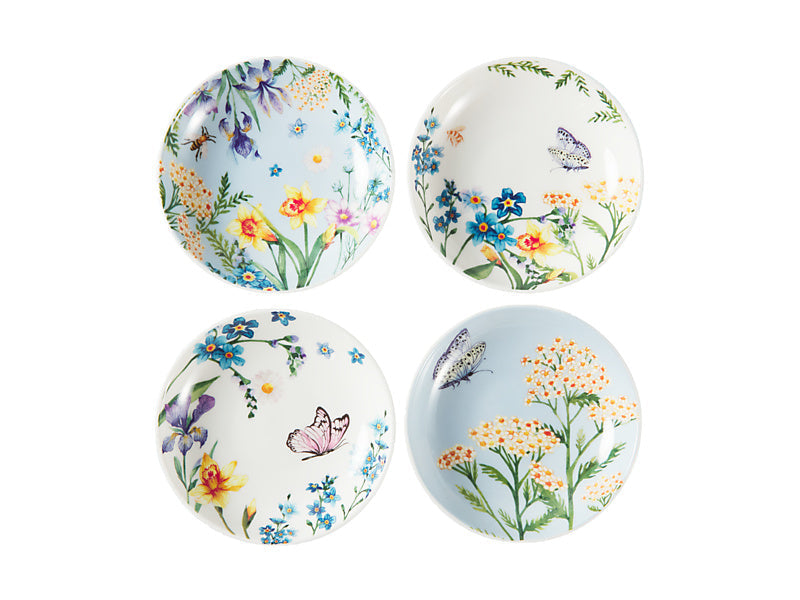 Maxwell & Williams Fluttering Meadow Dish Assorted 12cm 4 Piece