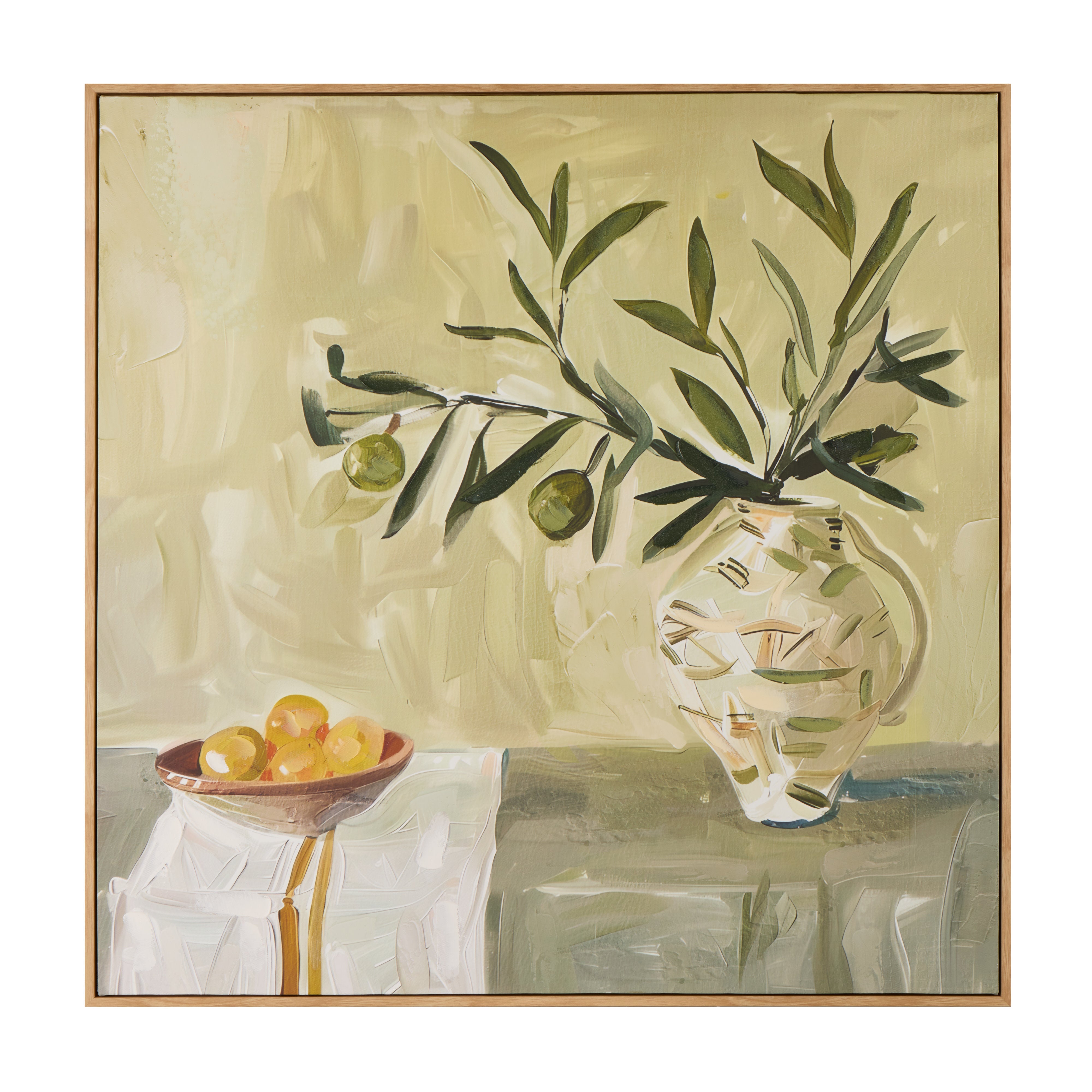 Amalfi Cecil Hand Painted Wall Art Multi-Coloured