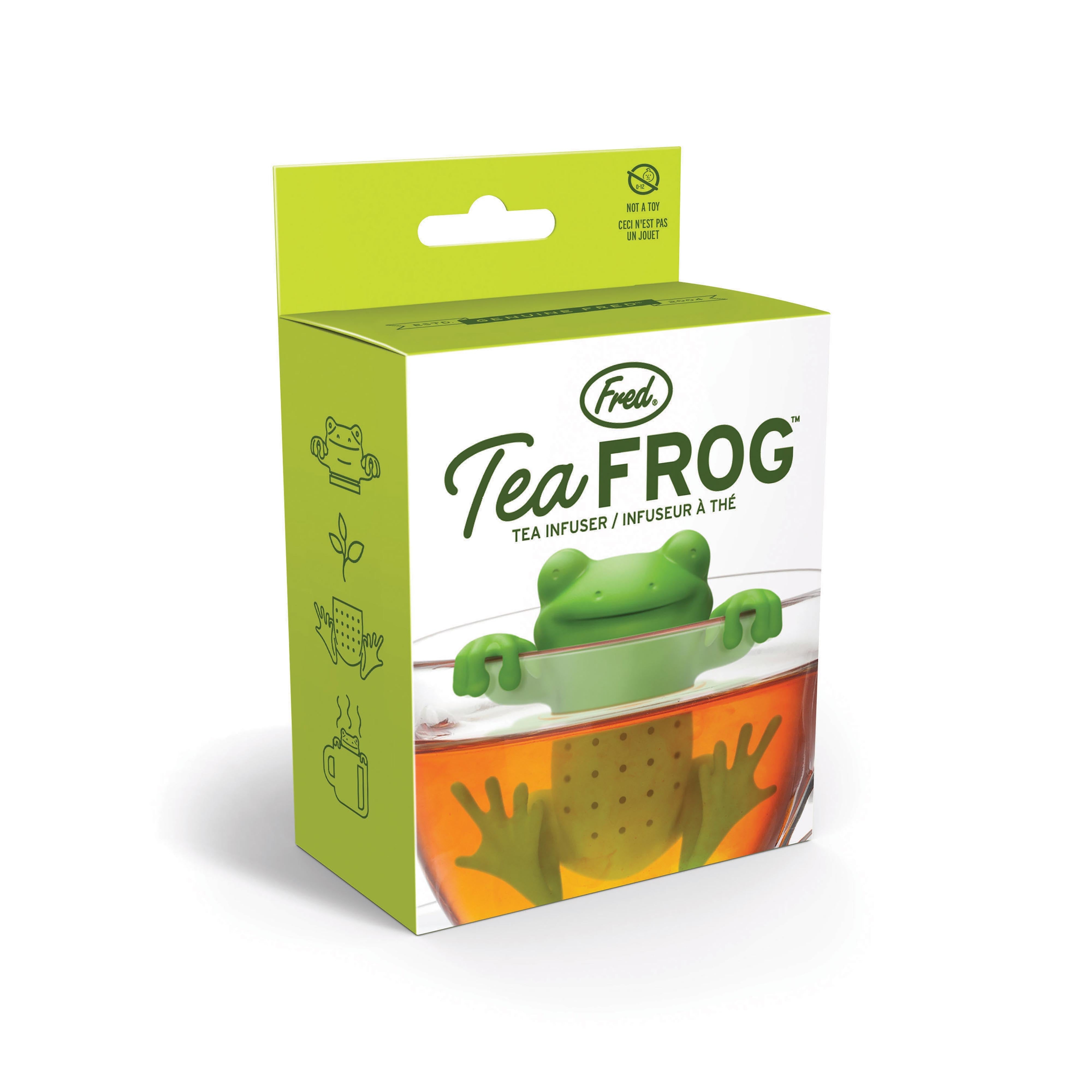 Fred Tea Frog Tea Infuser Green