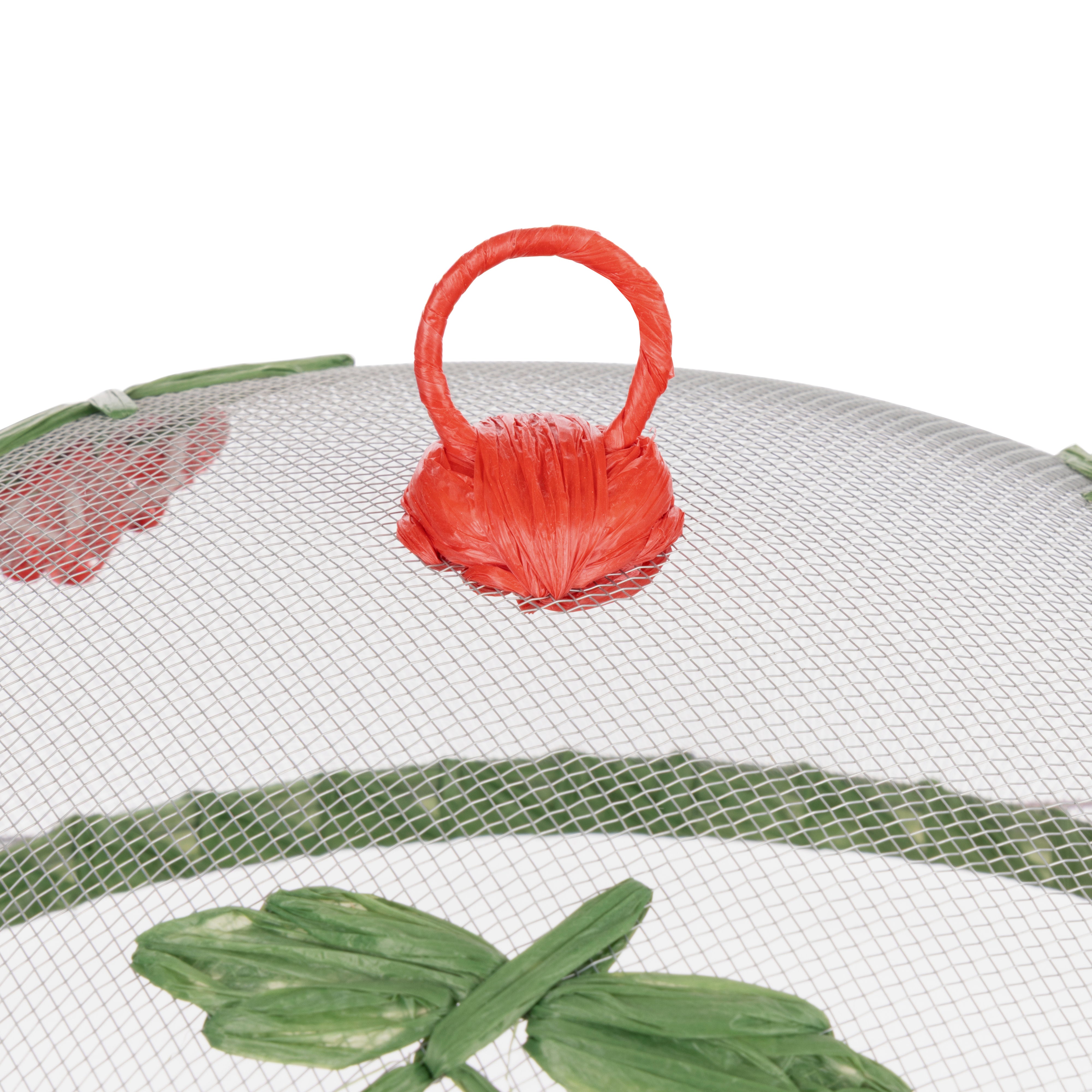 Emporium Strawberry Fields Food Cover Red & Green