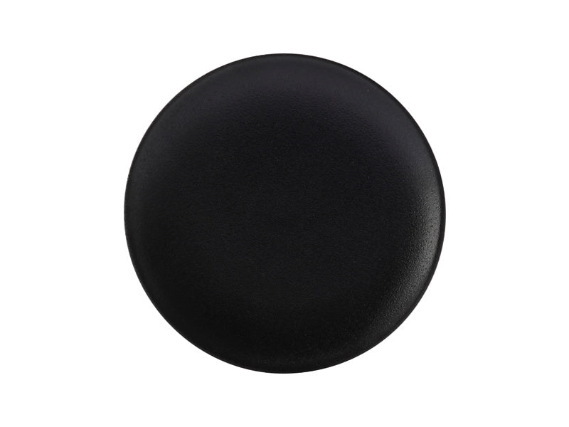 Maxwell & Williams Caviar Coupe Plate Black 15cm